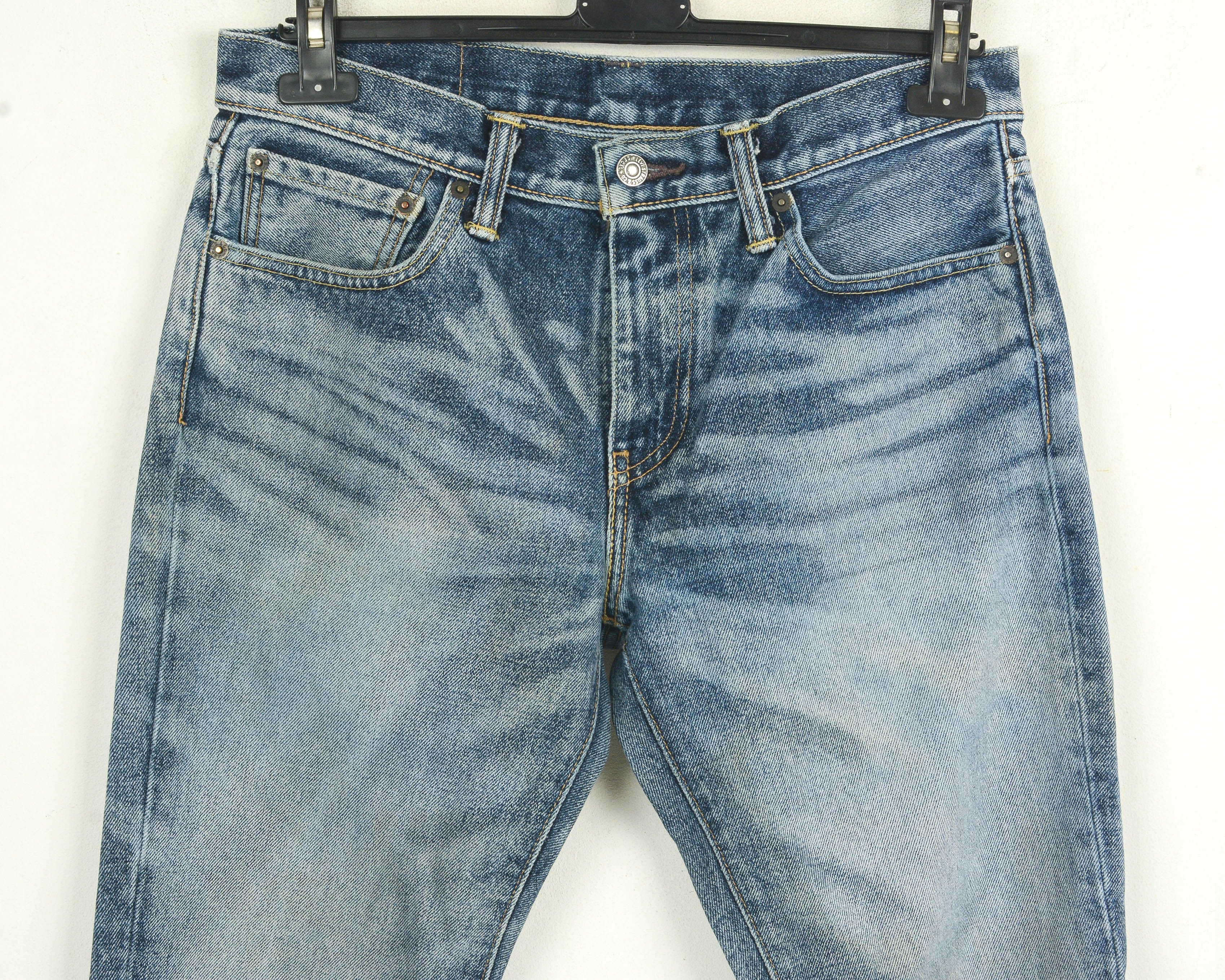 Levi's 511 thick strong denim Jeans W32 L32 Slim Mexico Pants y2k Size US 32 / EU 48 - 3 Thumbnail