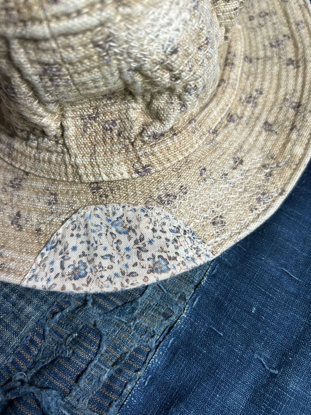 Kapital × Kapital Kountry kapital patchwork old man and the sea hat Size ONE SIZE - 5 Thumbnail