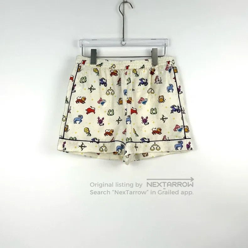Dior Dior Beige constellation mulberry silk shorts Size 25" / US 0 / IT 36 - 3 Thumbnail