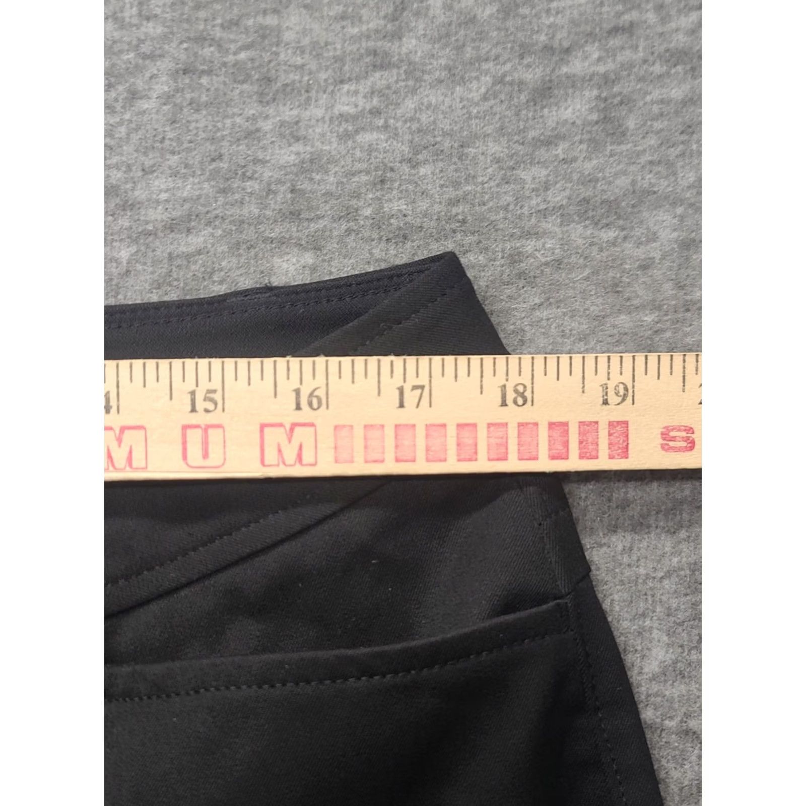 Eddie Bauer Eddie Bauer Travex Pants Womens 16x32 Curvy Fit Straight Leg Mid Rise Travel Chino Black 32x16 Mens? Womens Size 38" / US 16 / IT 52 - 3 Thumbnail