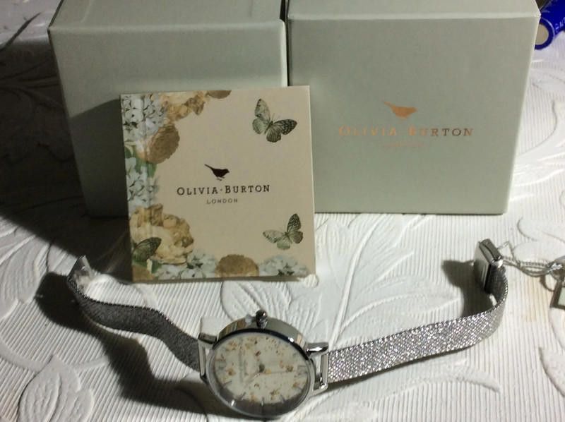 Designer Olivia silver ladies dial mesh stainless steel watch Size ONE SIZE - 3 Thumbnail
