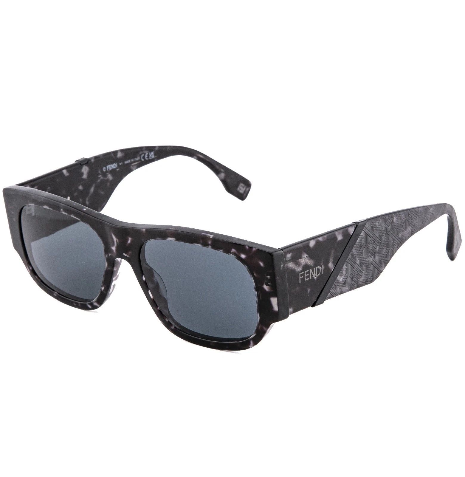 Fendi FENDI FE40156I Diagonal FF Logo Print 40156 Sunglasses 55A Size ONE SIZE - 3 Thumbnail