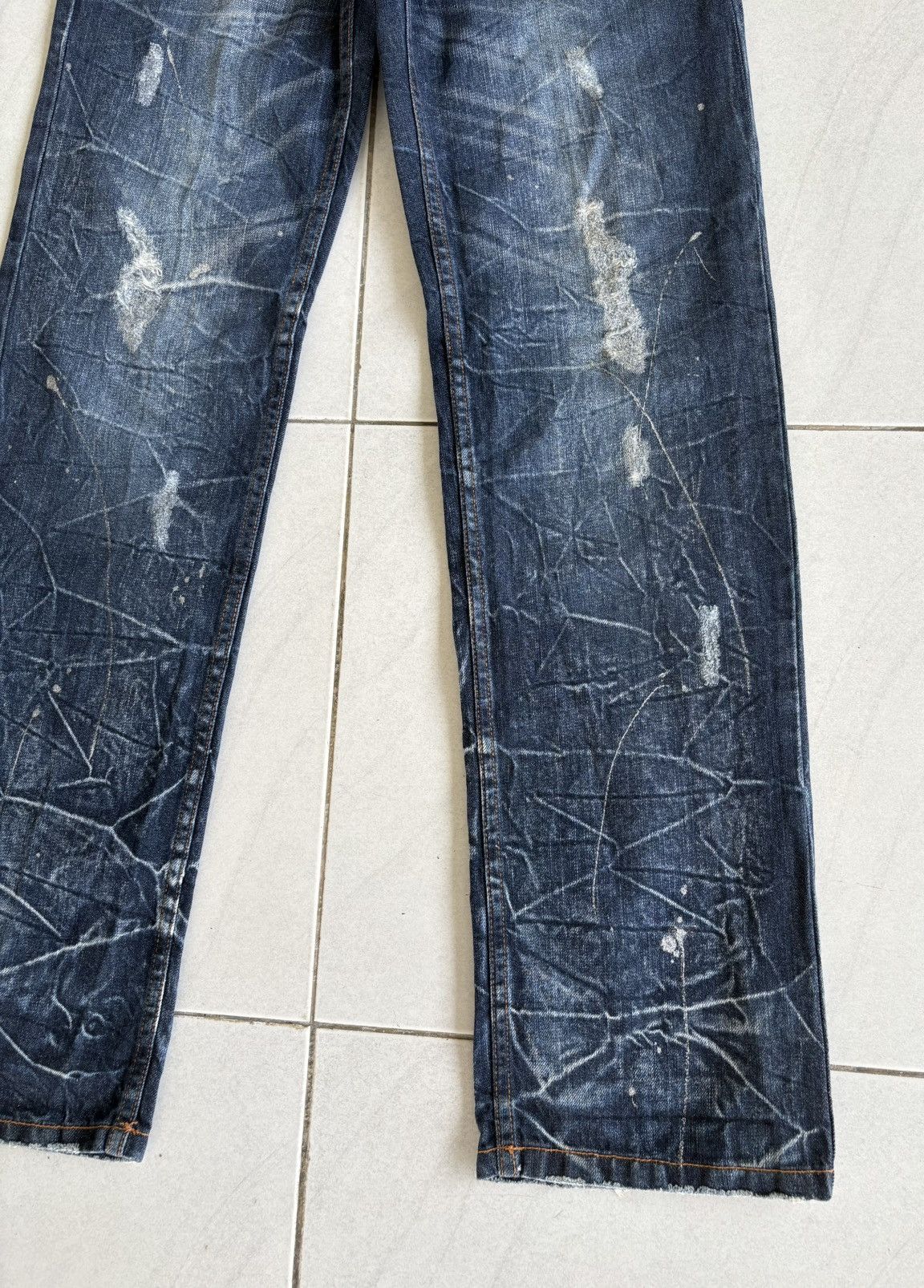 Japanese Brand Japanese International World Double Waist Jeans Size US 31 - 9 Thumbnail