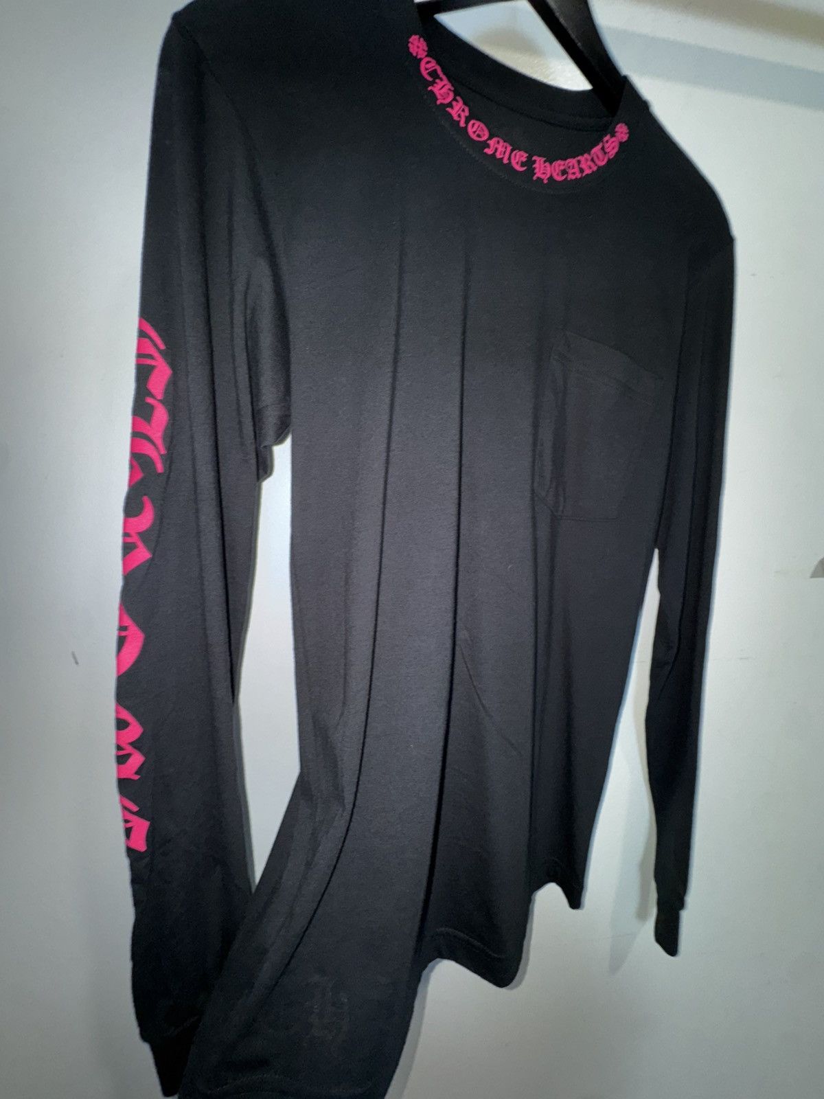 Chrome Hearts Chrome Hearts Pocket Long-Sleeve Crew Neck T-Shirt Size US S / EU 44-46 / 1 - 11 Thumbnail