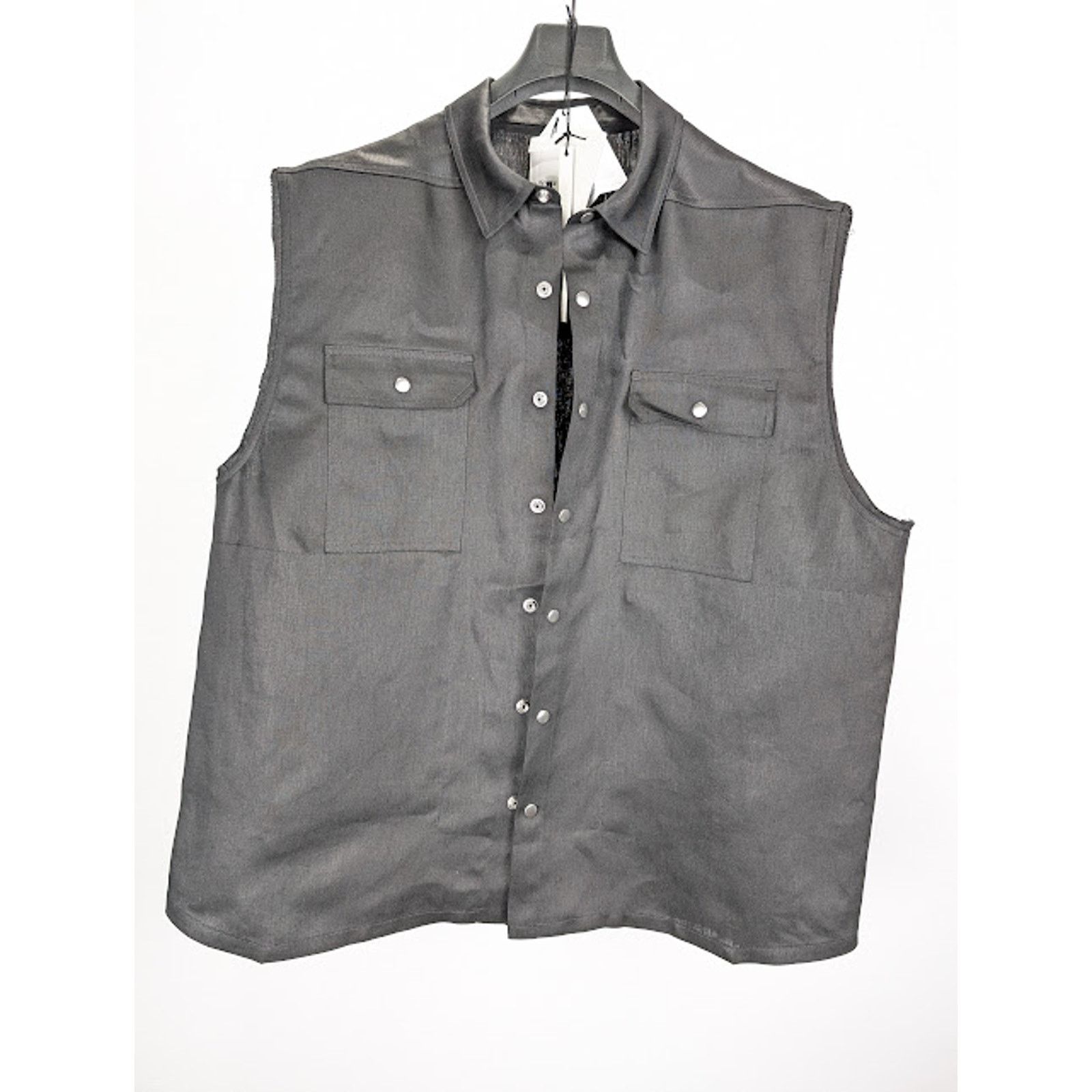 Rick Owens o1rshd1 Jumbo Sl Outershirt in Black Size US L / EU 52-54 / 3 - 15 Thumbnail
