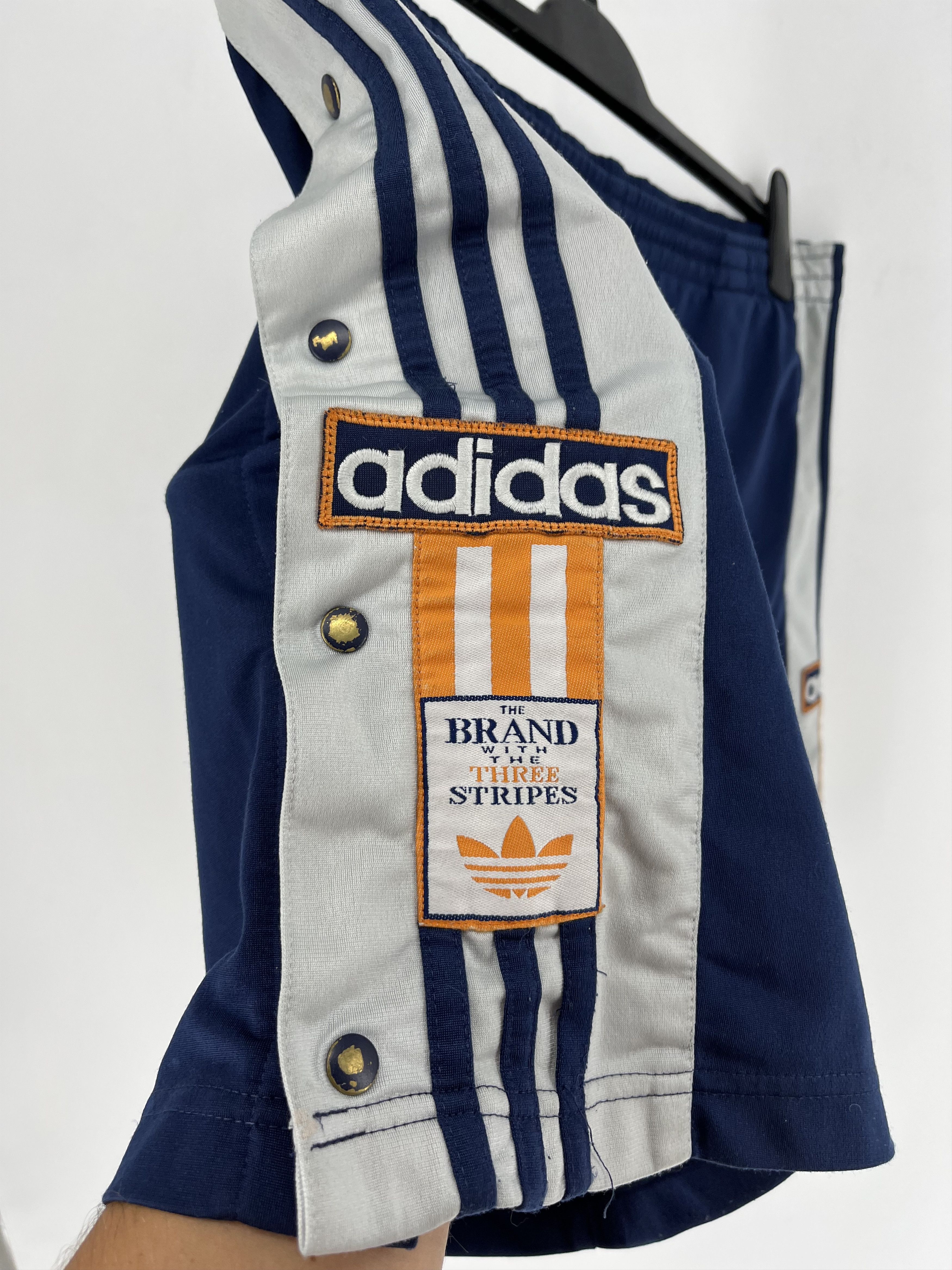 Other 90s Vintage Adidas Streetwear Mini Logo Shorts Travis Style Size US 36 / EU 52 - 8 Thumbnail