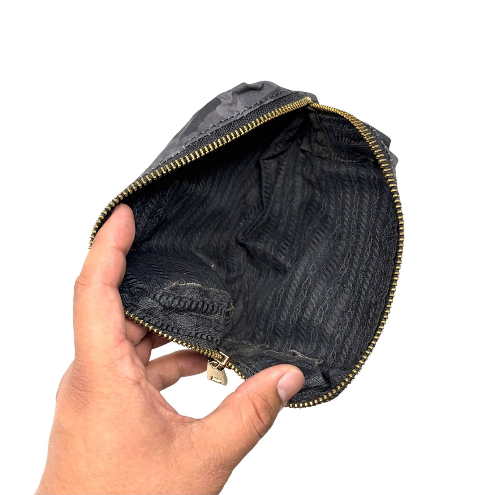 Prada Prada Camo Zipper Pouch Size ONE SIZE - 3 Thumbnail