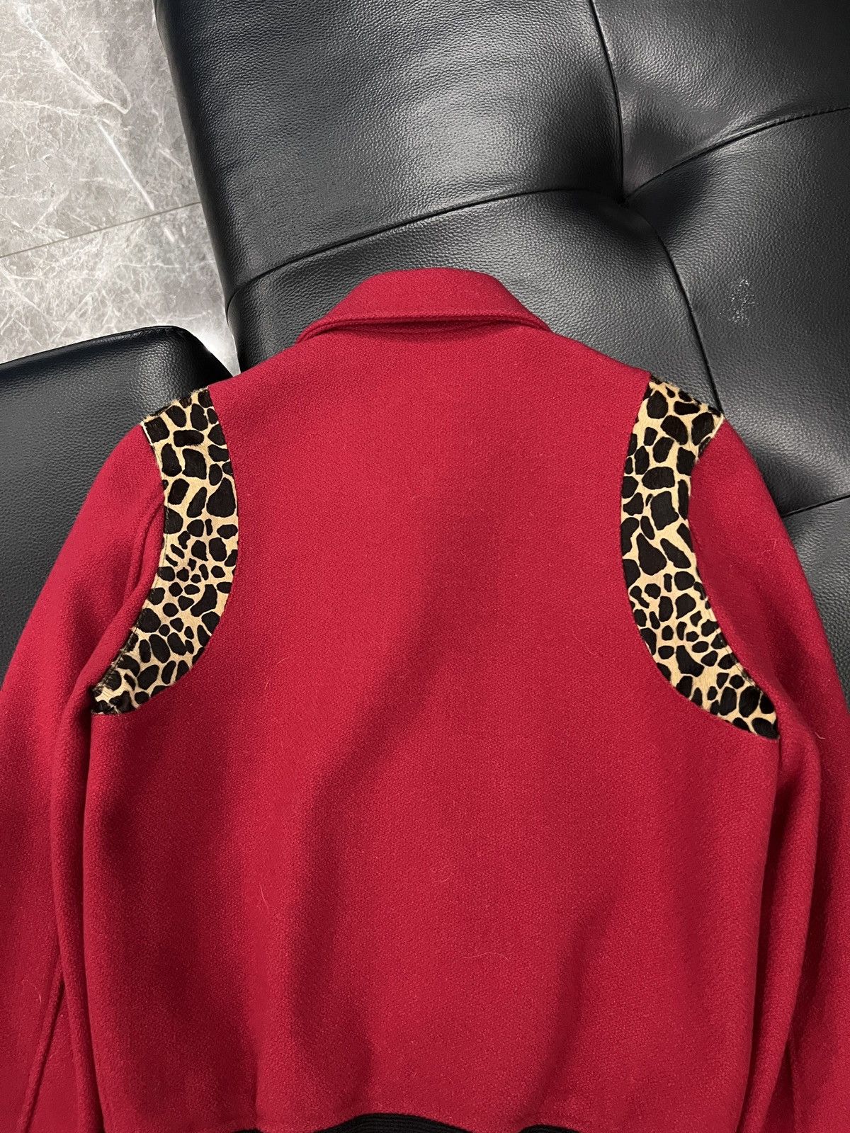 Saint Laurent Paris Saint Laurent Paris by Hedi Slimane FW14 Runway Leopard Pane Size US XXS / EU 40 - 14 Thumbnail