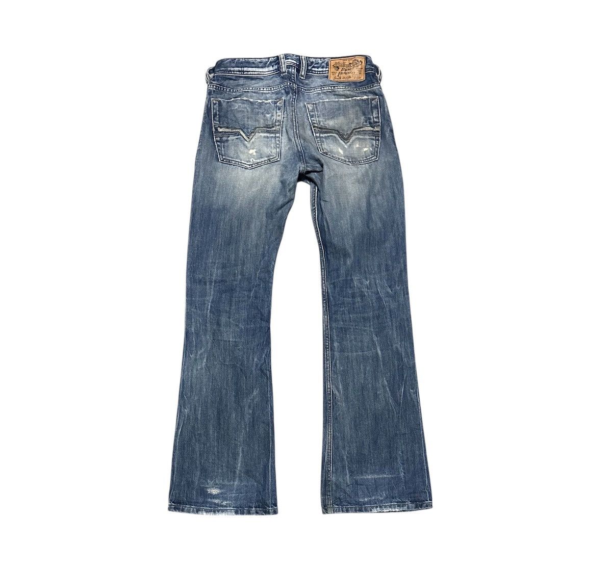 Diesel Vintage Diesel Industry Flare Bell Bottom Bootcut Jeans Size US 30 / EU 46 - 6 Thumbnail