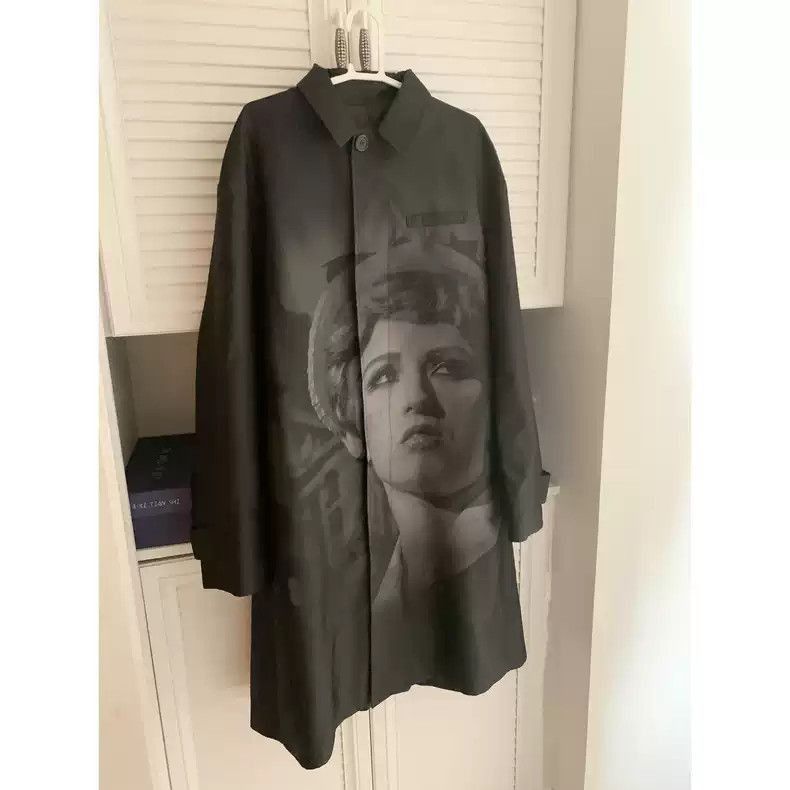 Undercover Cindy Sherman Show trench coat