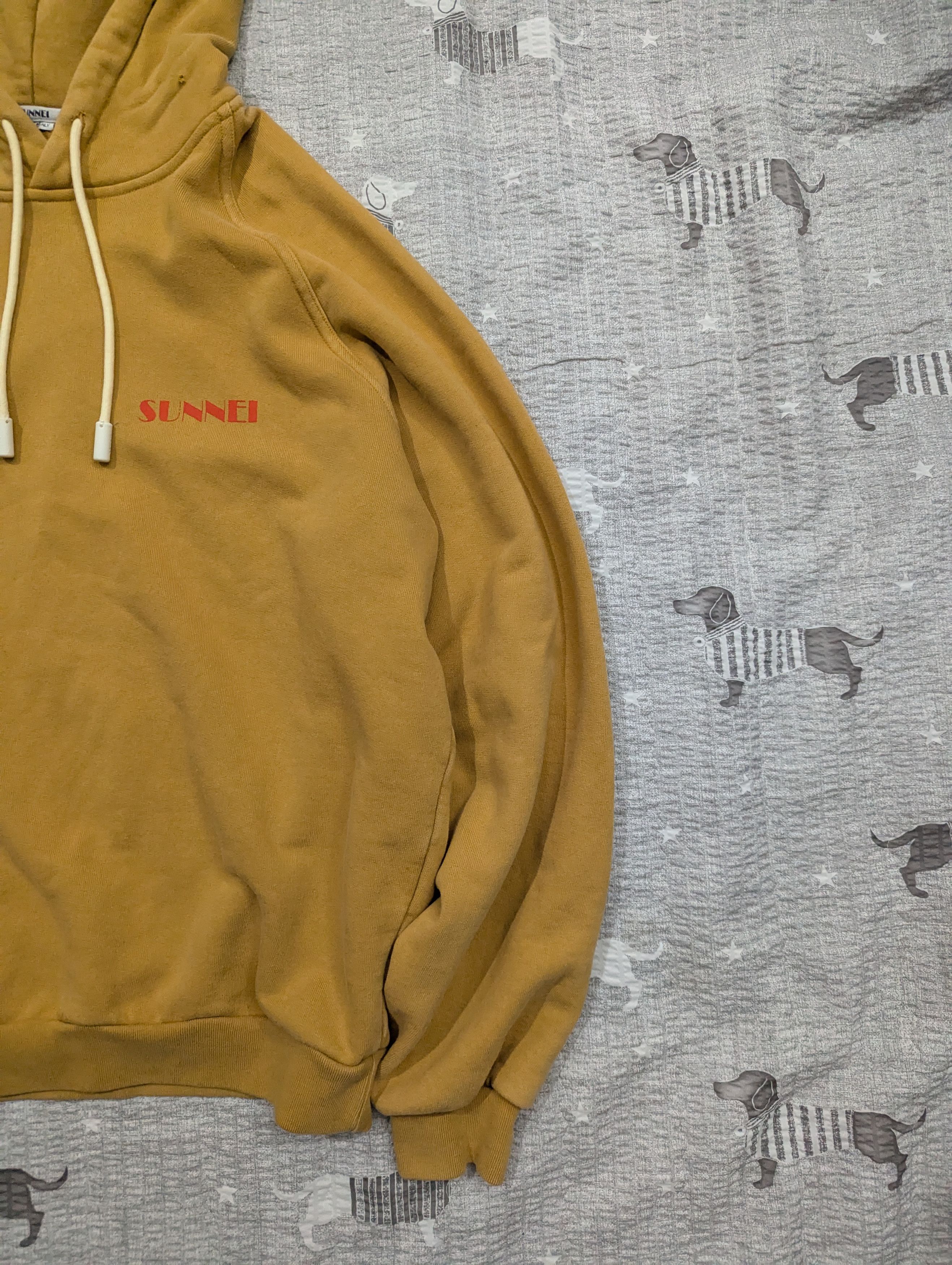 Sunnei Sunnei Logo Print Drawstring Hoodie Size US L / EU 52-54 / 3 - 6 Thumbnail