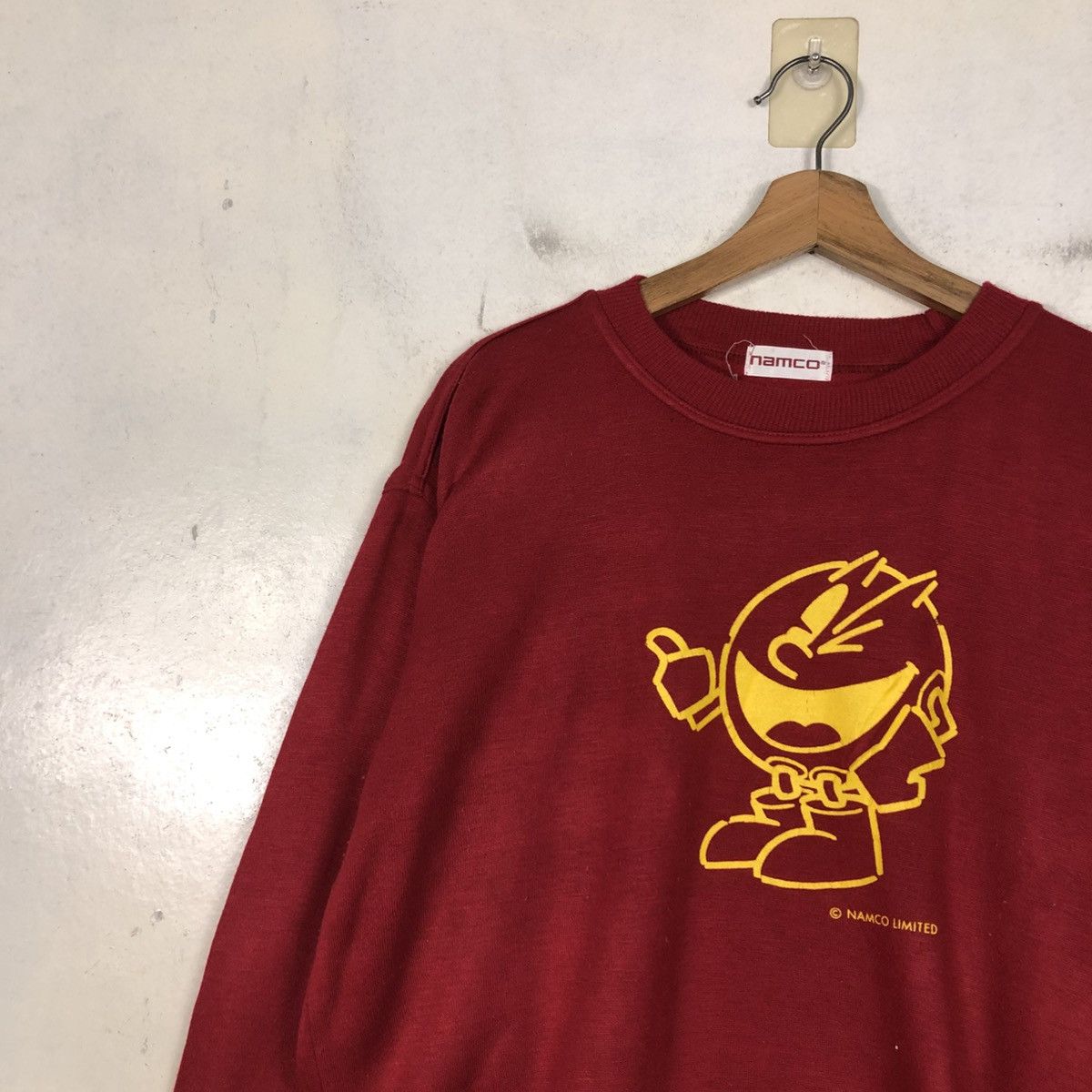 Japanese Brand 📌Vintage Sweatshirt Crewneck Namco Limited Big Logo Size US M / EU 48-50 / 2 - 9 Thumbnail