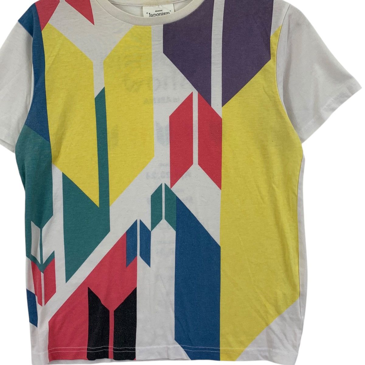 Vintage ARASHI JAPAN BOY BAND Japonism Show Tour Tee Shirt Top Size S / US 4 / IT 40 - 3 Thumbnail