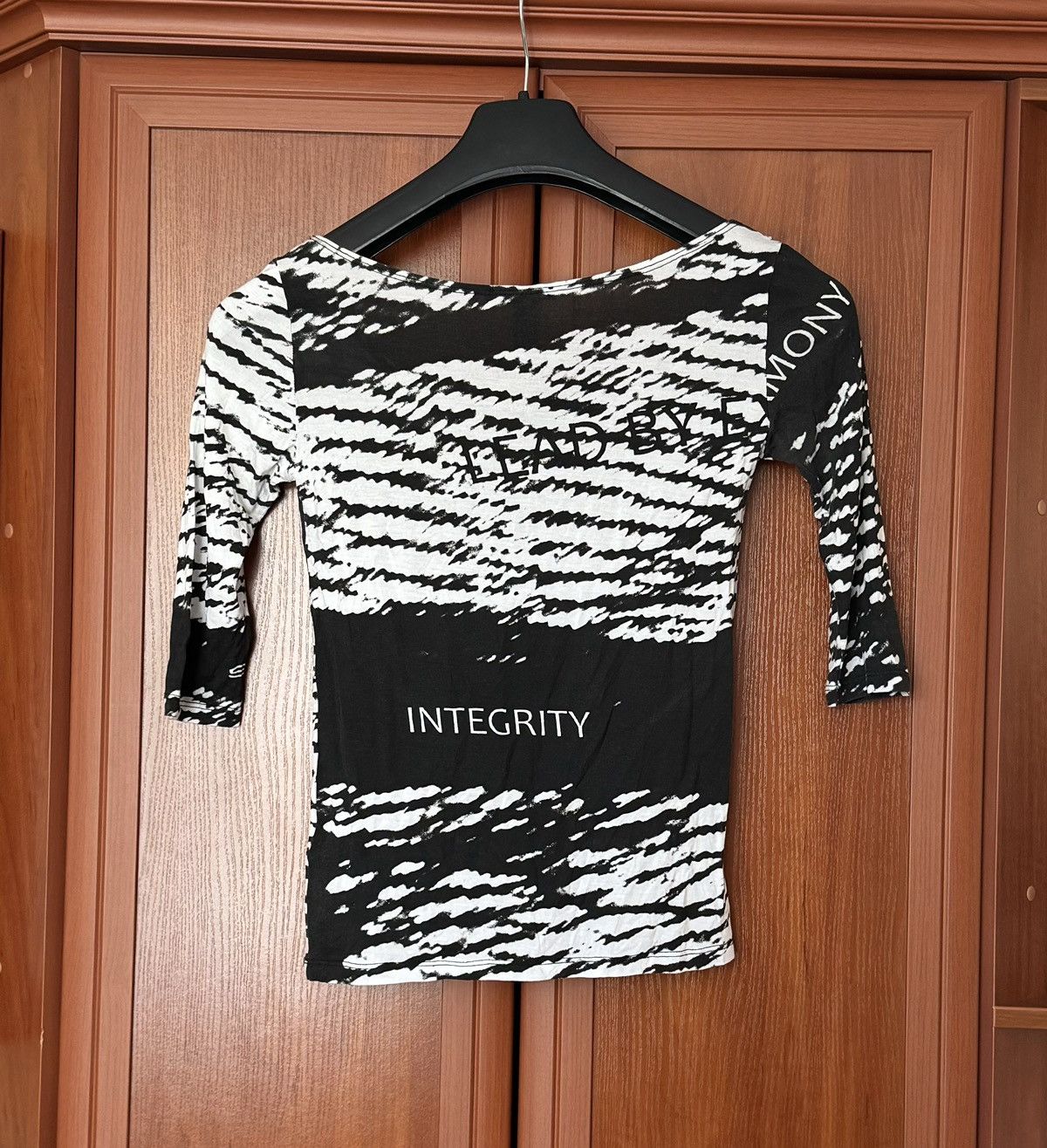 Sarah Pacini × Vintage Sarah Pacini 1size all printed top tee long sleeve Size S / US 4 / IT 40 - 14 Thumbnail