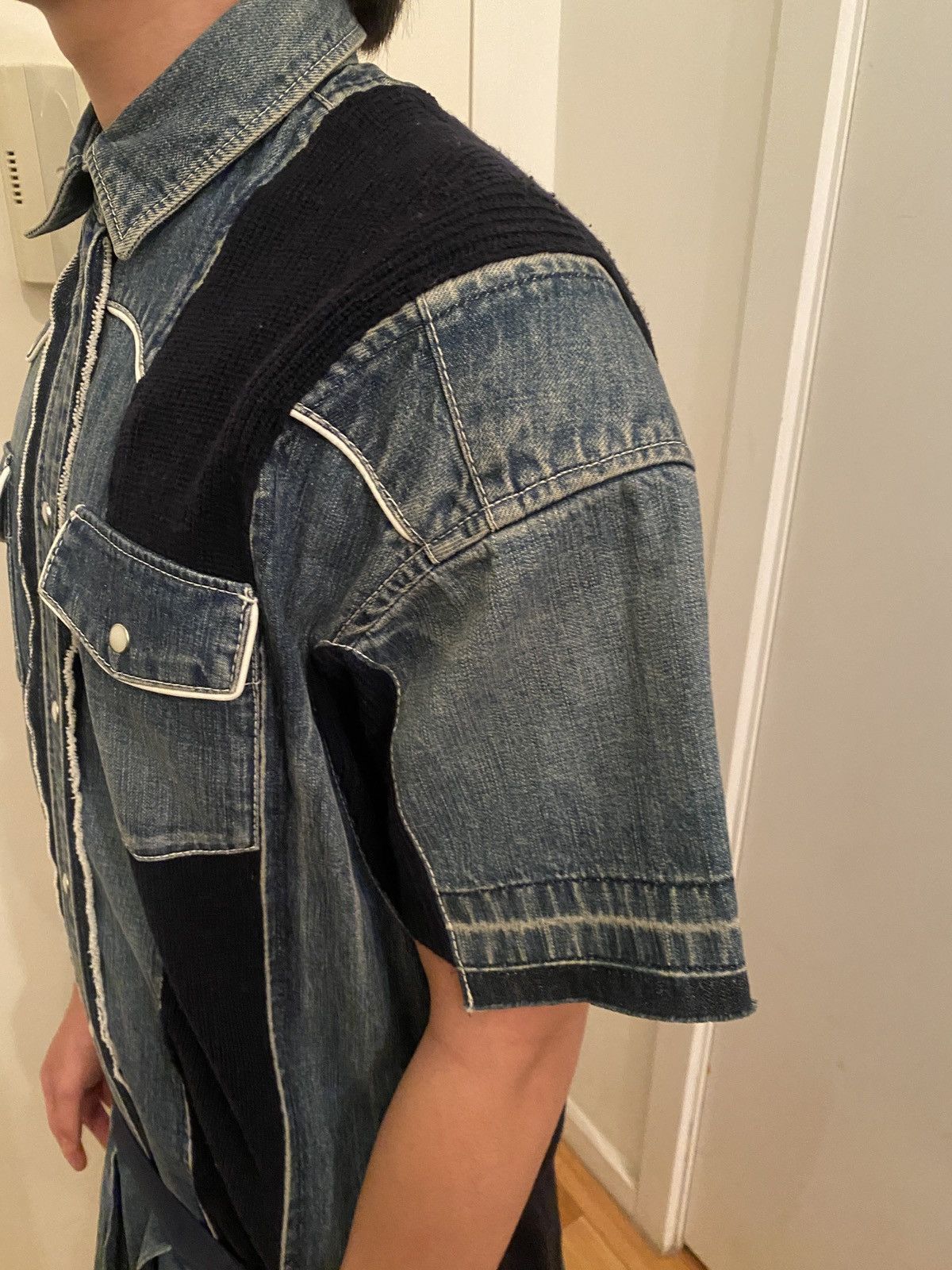 Sacai Sacai Denim Dress Size M / US 6-8 / IT 42-44 - 2 Thumbnail