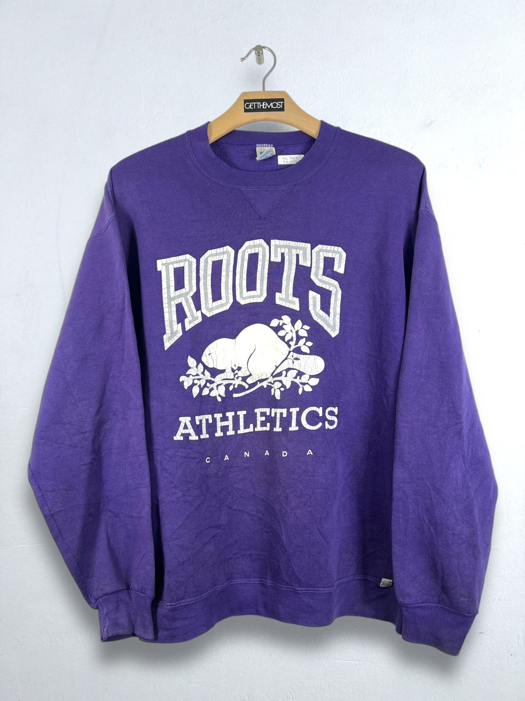 Russell Athletic No.5067 90s RussellxRoots Athletics Graphic Sweatshirt (XL) Size US XL / EU 56 / 4 - 1 Thumbnail