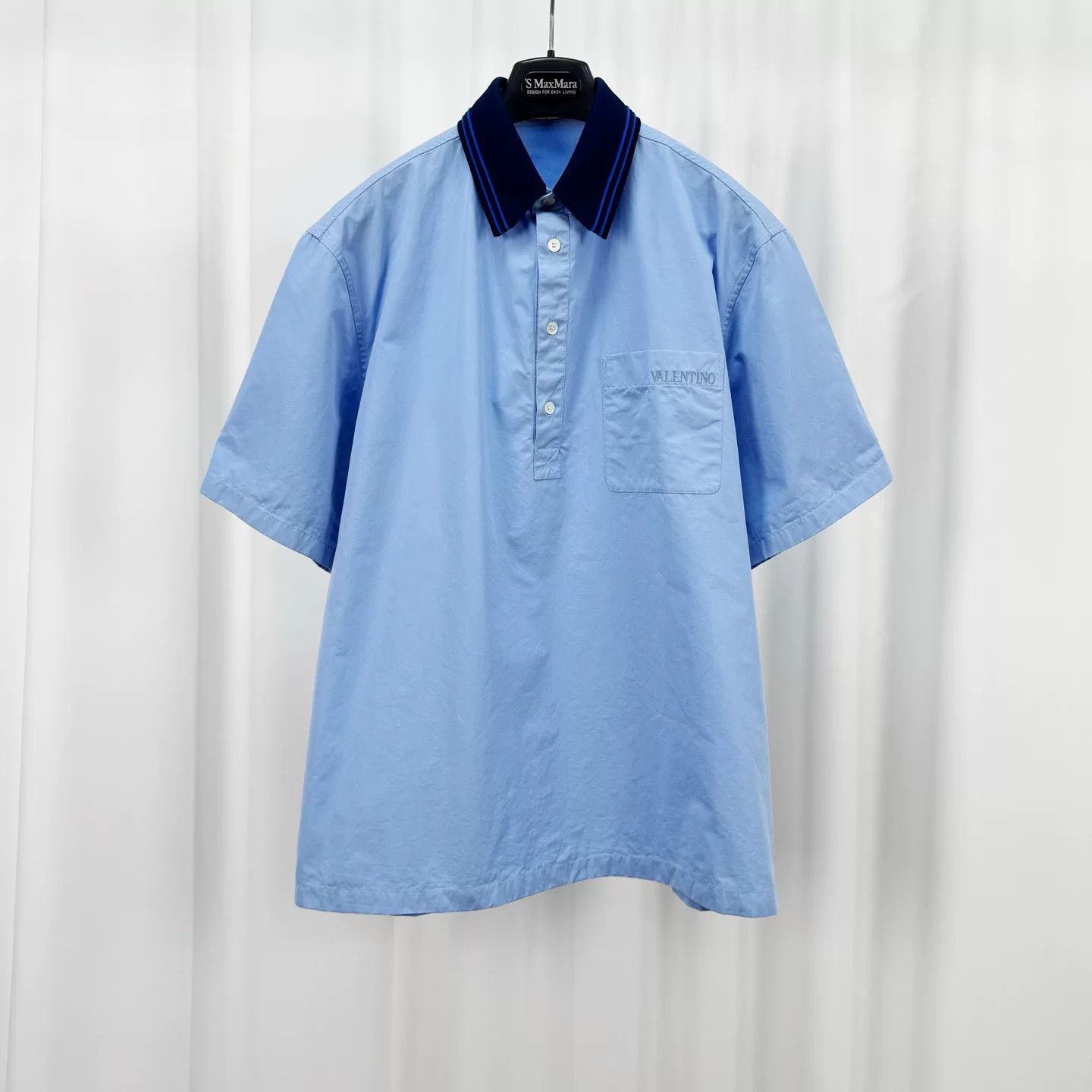 Valentino Valentino 25 Embroidered Letter Polo Short Sleeve Size S / US 4 / IT 40 - 1 Thumbnail