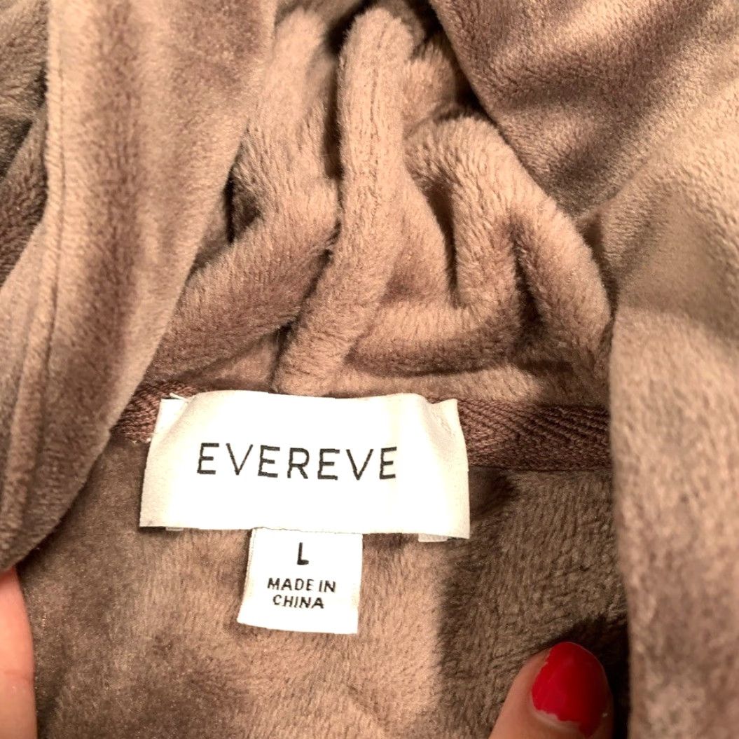 Vintage Evereve Plush Hoodie Sweatpant Set Brown Size M / US 6-8 / IT 42-44 - 4 Thumbnail