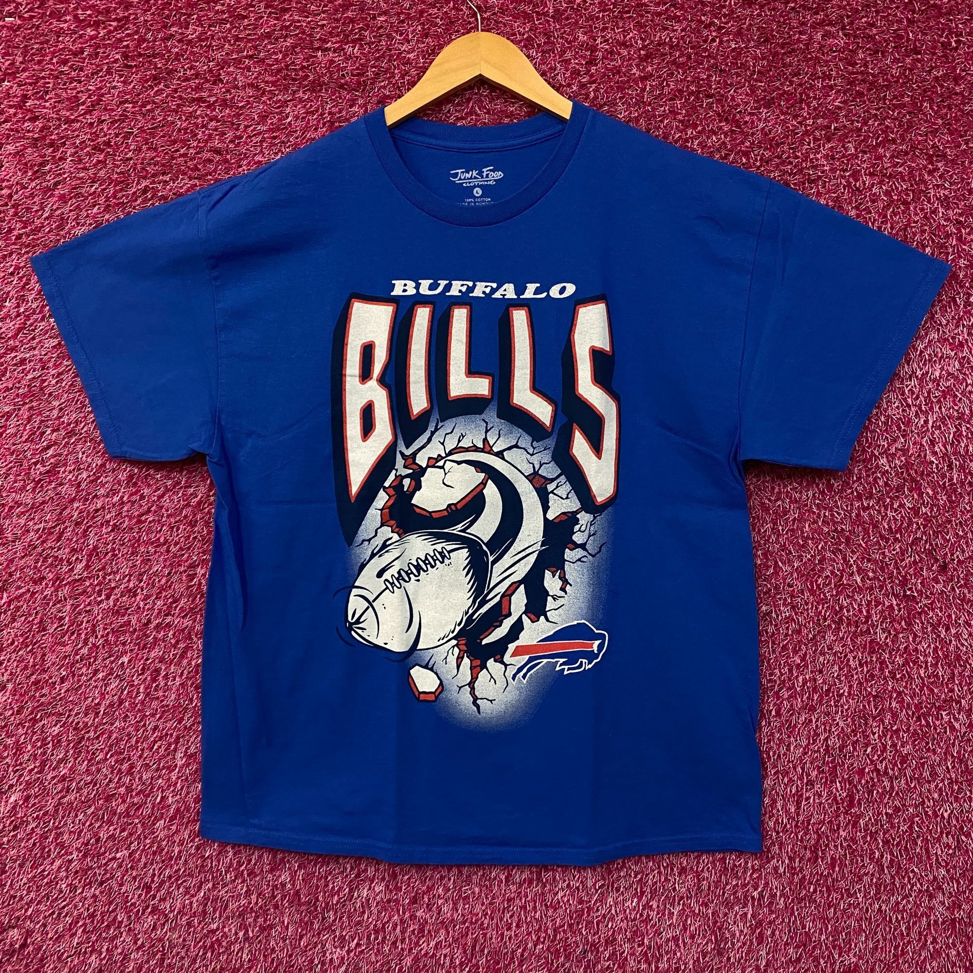 Junk Food Junk Food NFL Buffalo Bills Blue Logo T-Shirt Large Size US L / EU 52-54 / 3 - 1 Thumbnail