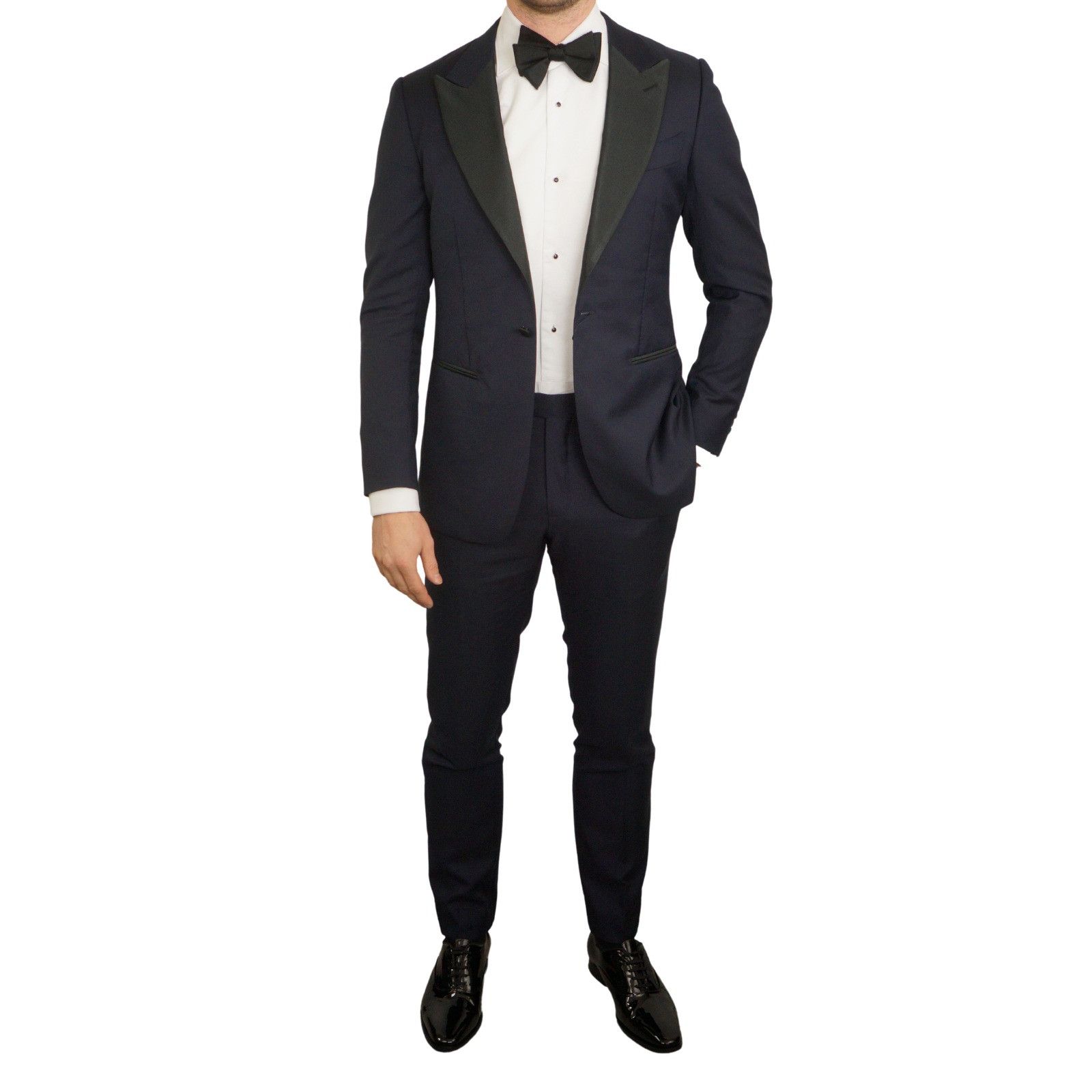 Suitsupply Men Suitsupply Tuxedo Suit With Leather Braces EU44 UK/US44