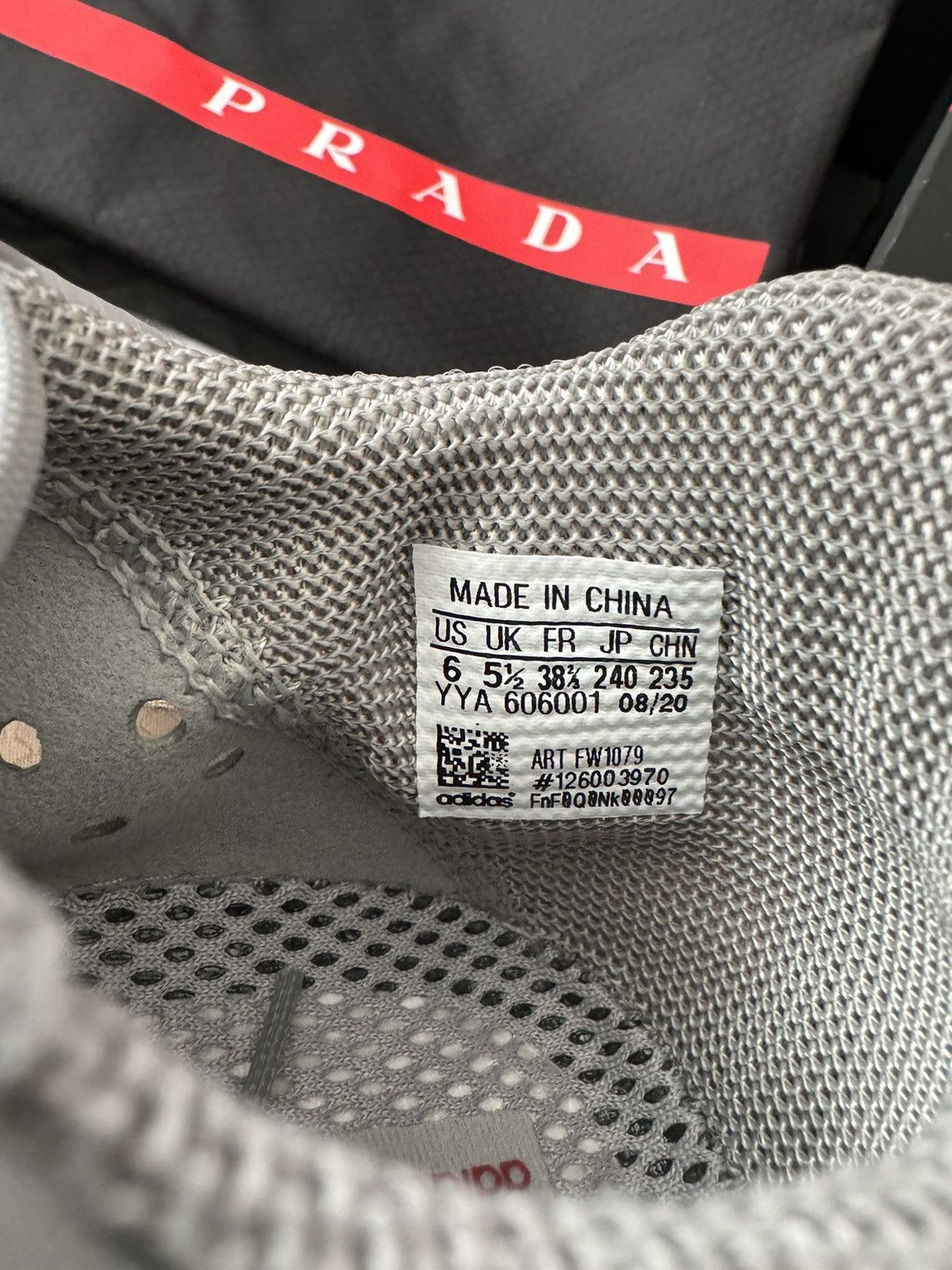 Adidas × Prada 690$ Adidas x Prada Luna Rossa Gunmetal Grey Size US 6 / EU 39 - 8 Thumbnail
