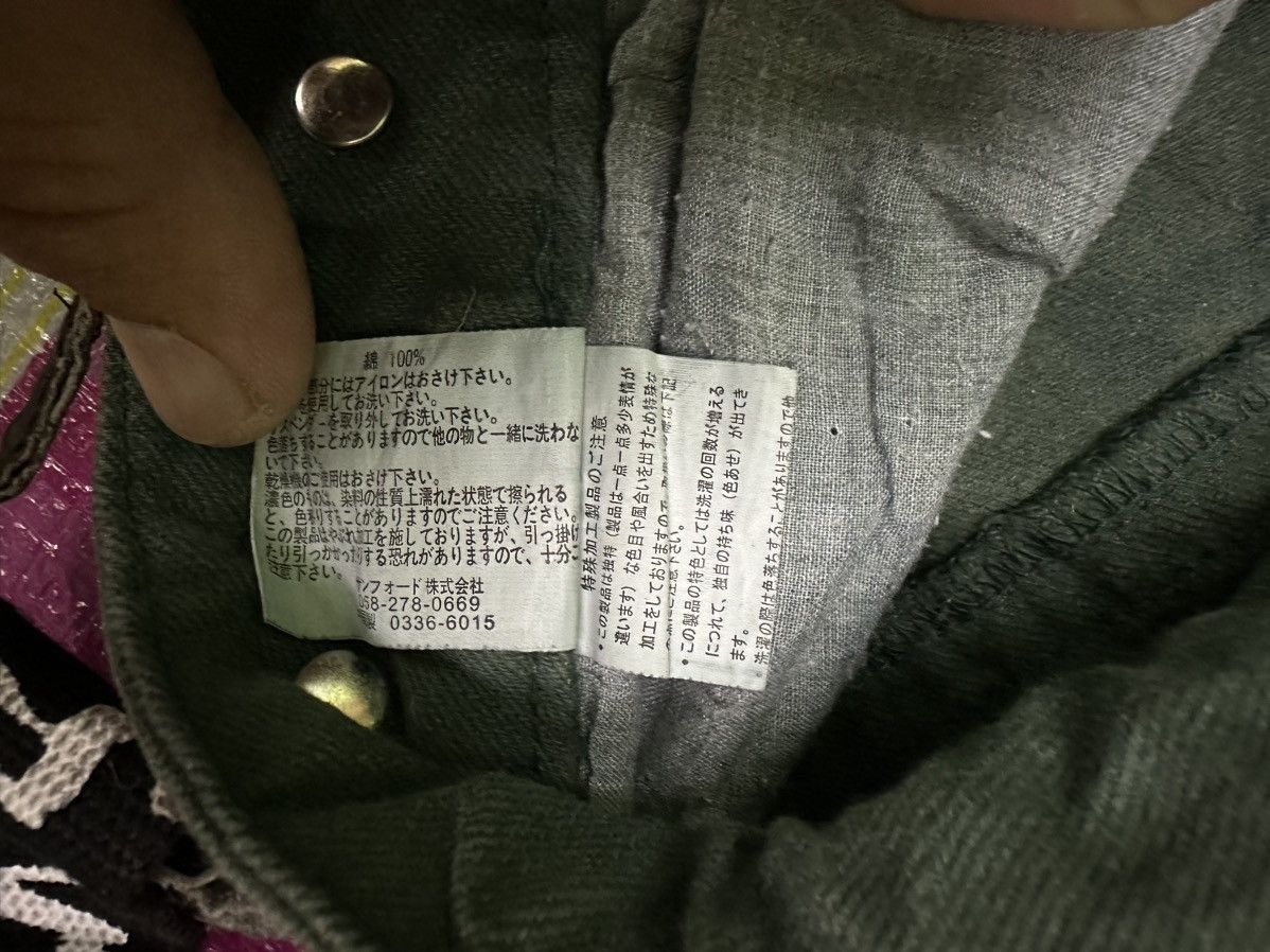 If Six Was Nine × Japanese Brand × Le Grande Bleu (L.G.B.) Rare Japanese Cargo Bondage Distress Jeans Size US 34 / EU 50 - 16 Thumbnail