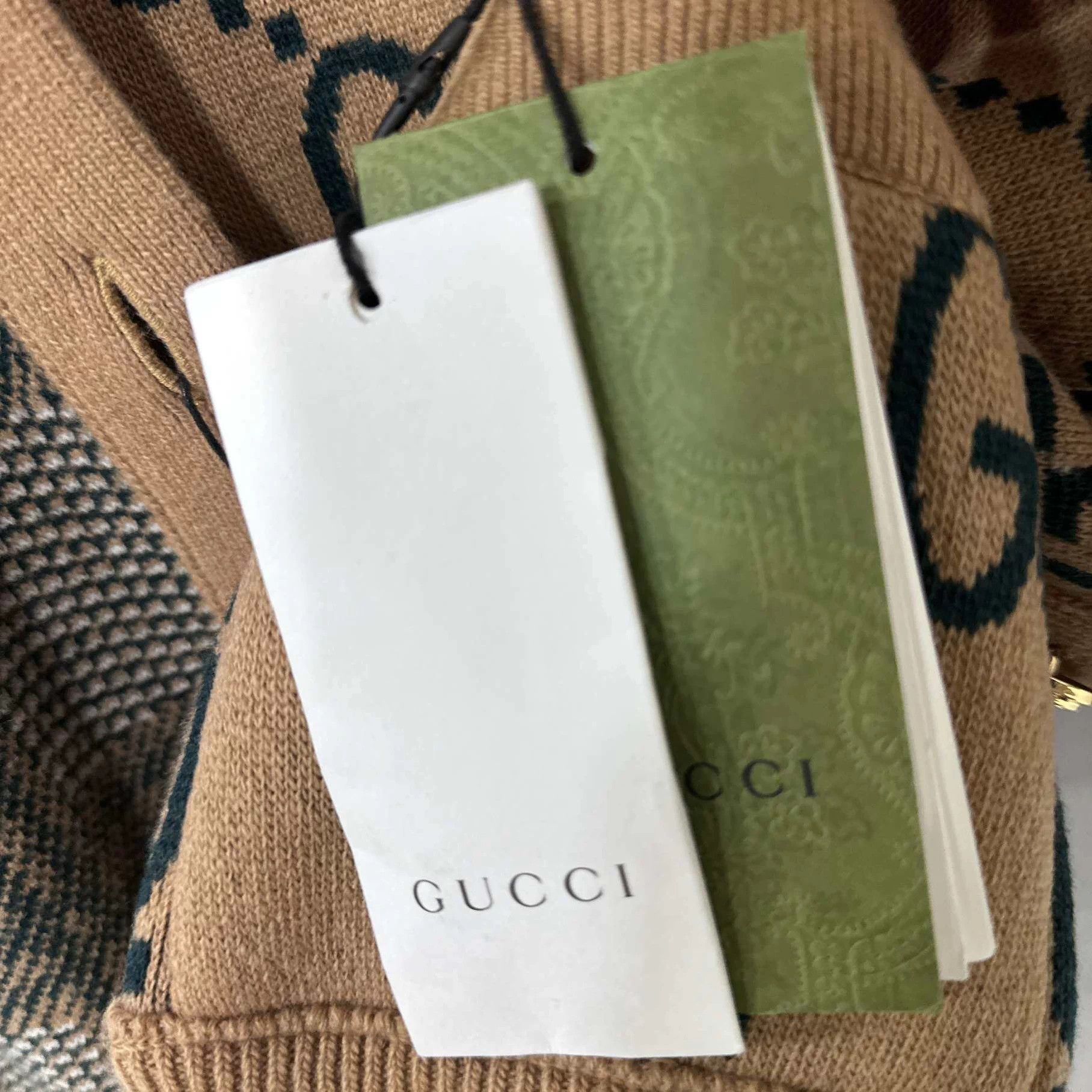 Gucci GUCCI GG Monogram Reversible Wool Cardigan XXS Size XXS / US 00 / IT 34 - 7 Thumbnail