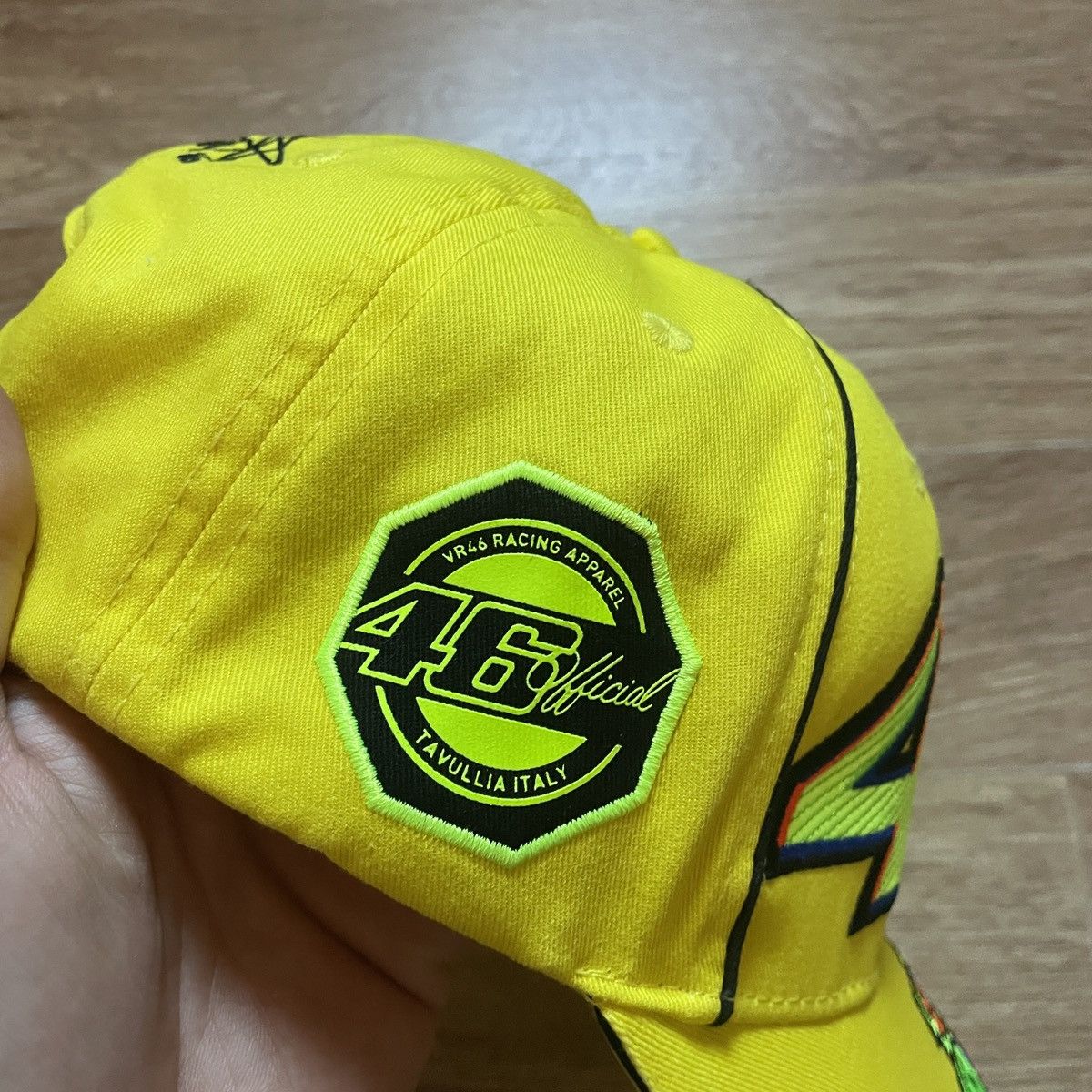 Other VR46 The Doctor Valentino Rossi Racing Yellow Baseball Cap Size ONE SIZE - 8 Thumbnail