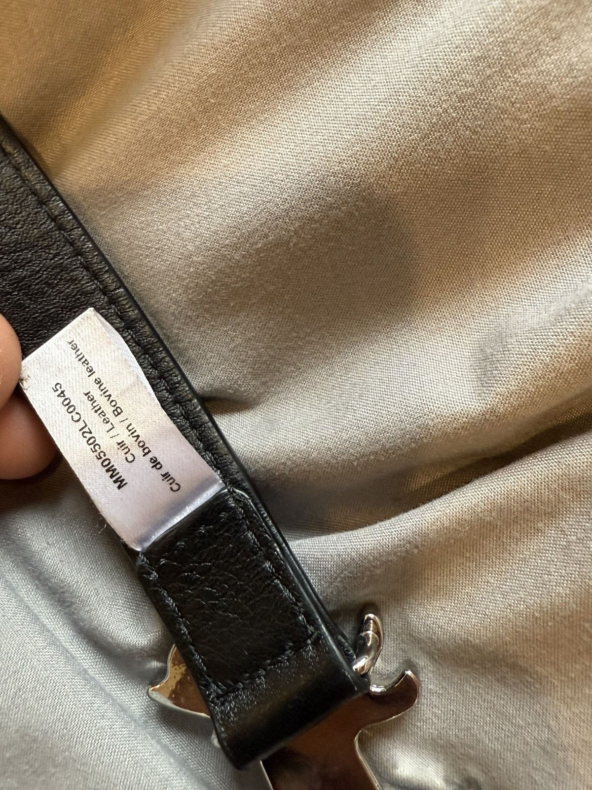 Maison Kitsune Maison kitsune silver fox belt Size ONE SIZE - 6 Thumbnail