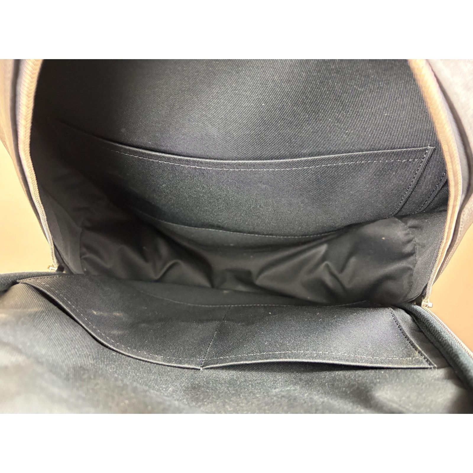 Louis Vuitton Authentic Louis Vuitton Taiga Leather Alex Black Backpack Size ONE SIZE - 10 Thumbnail