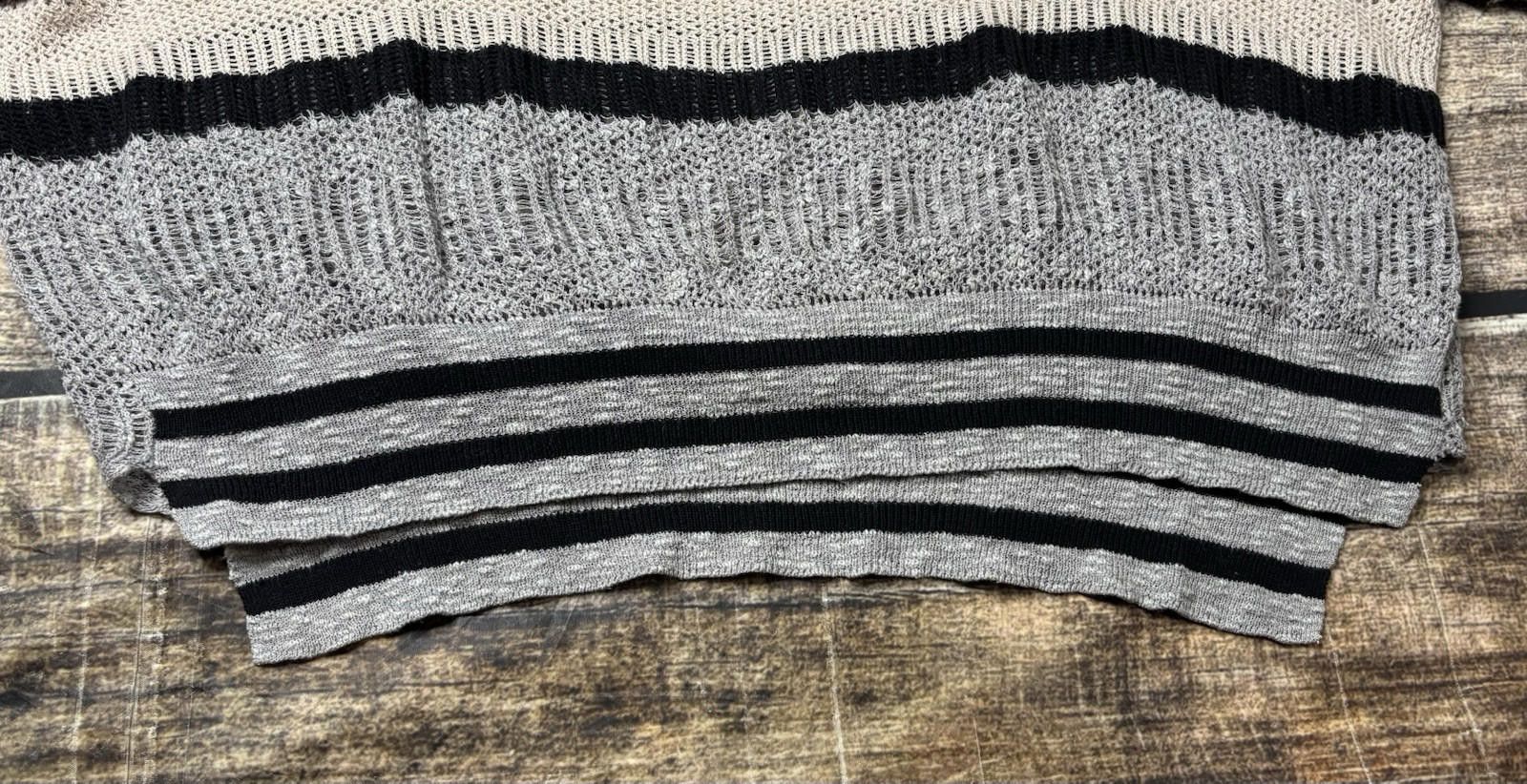 Free People Free People Sweater Womens Small Petite Oversized Linen Wool Size S / US 4 / IT 40 - 5 Thumbnail