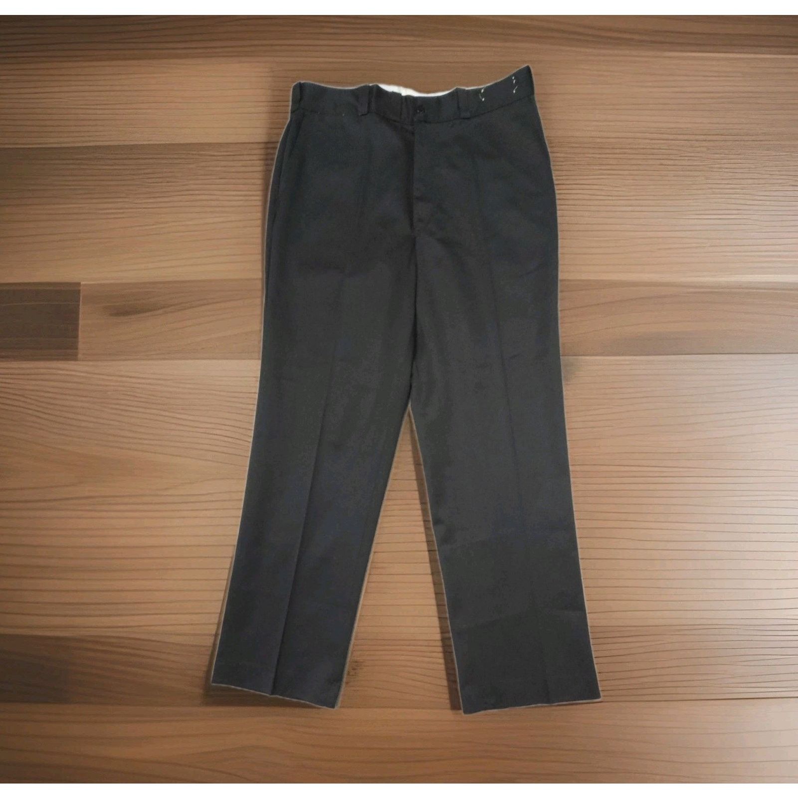 Big Mac Vintage 50s JC Penney Big Mac Twill Chino Press Work 35×31 Size US 35 - 2 Thumbnail