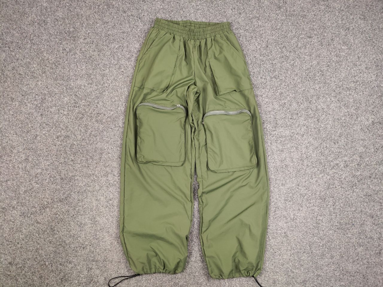 Japanese Brand Vintage Japan Zipper Parachute Cargo Pants Style Y2K Hype Size US 32 / EU 48 - 10 Thumbnail