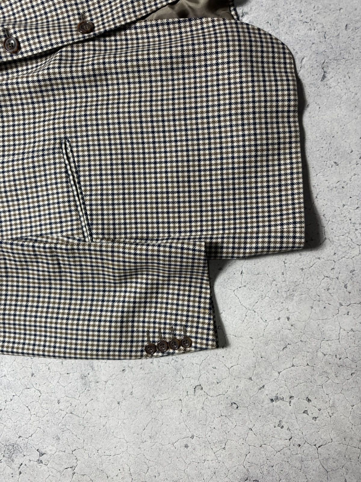 Aquascutum Aquascutum Wool Blazer Size 46S - 2 Thumbnail