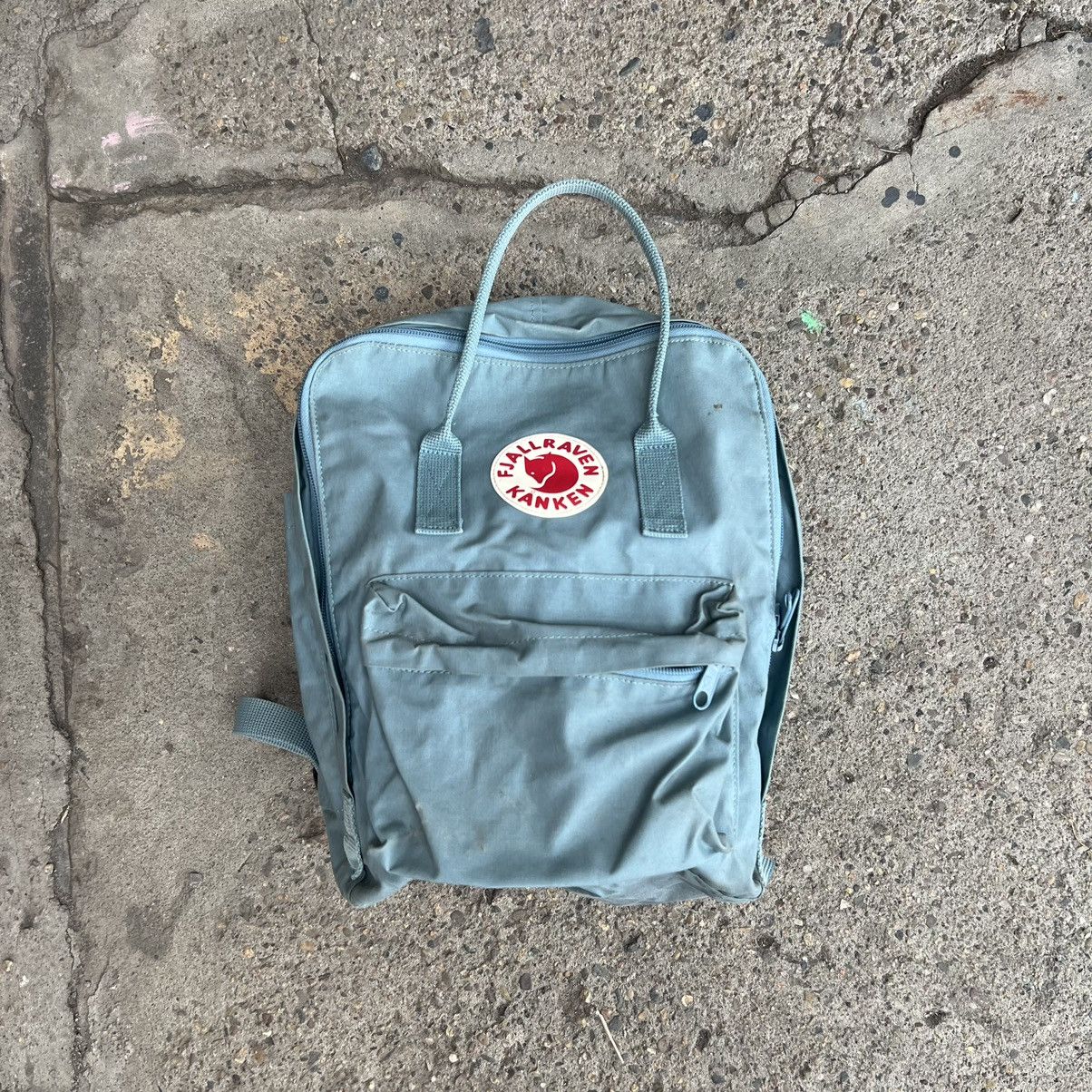 Fjallraven Vintage Fjallraven Kanken Laptop 15 27172 Rucksack Grey Backpack Grailed