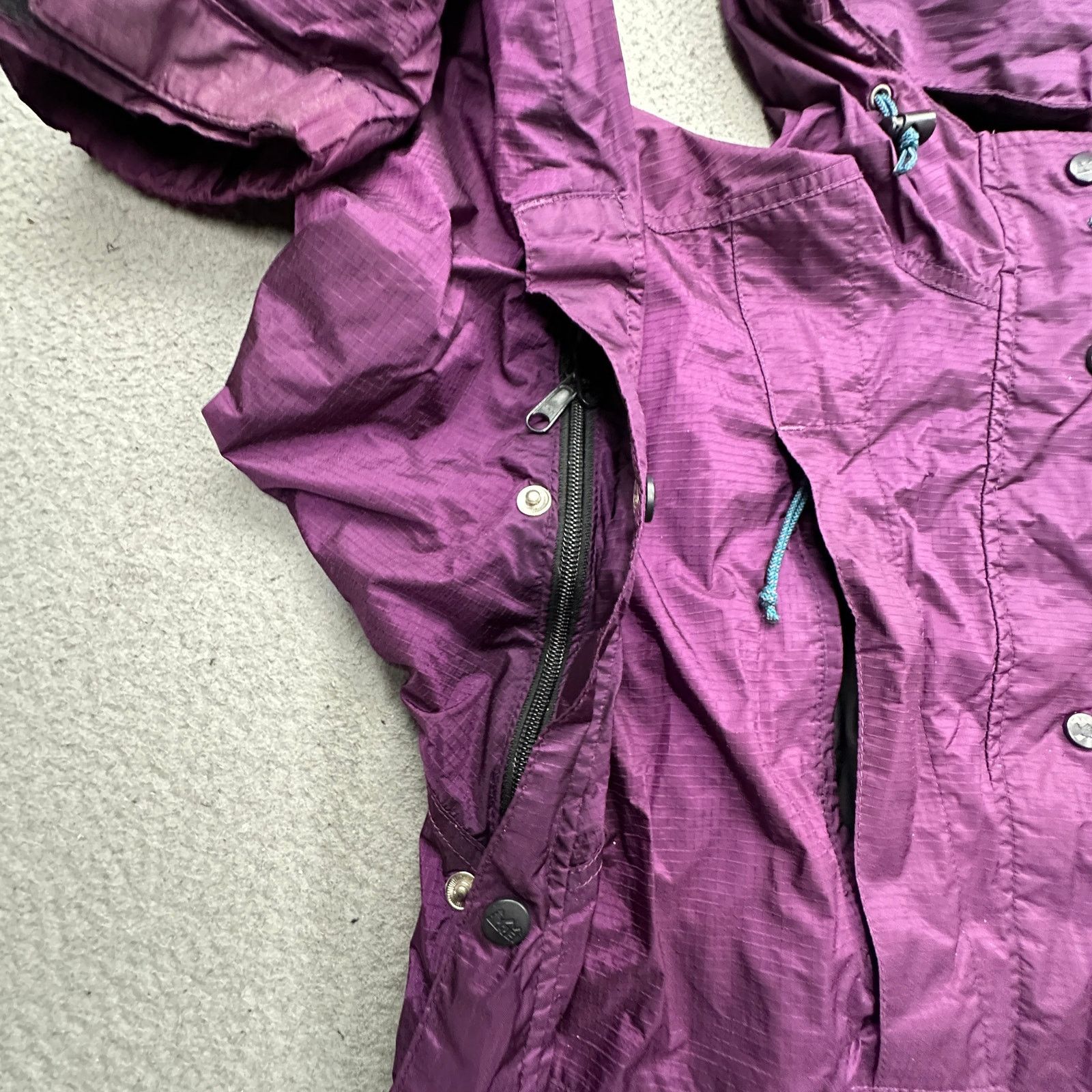 Rei Vintage REI Gore-Tex Hooded Jacket Womens 12 Large Shell Size L / US 10 / IT 46 - 13 Thumbnail