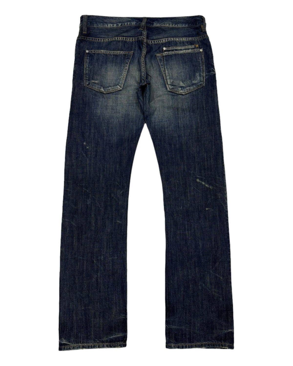 14th Addiction 🔥KMRII STYLE JAPANESE UNBRANDED SLIM FIT DENIM JEANS Size US 32 / EU 48 - 6 Thumbnail