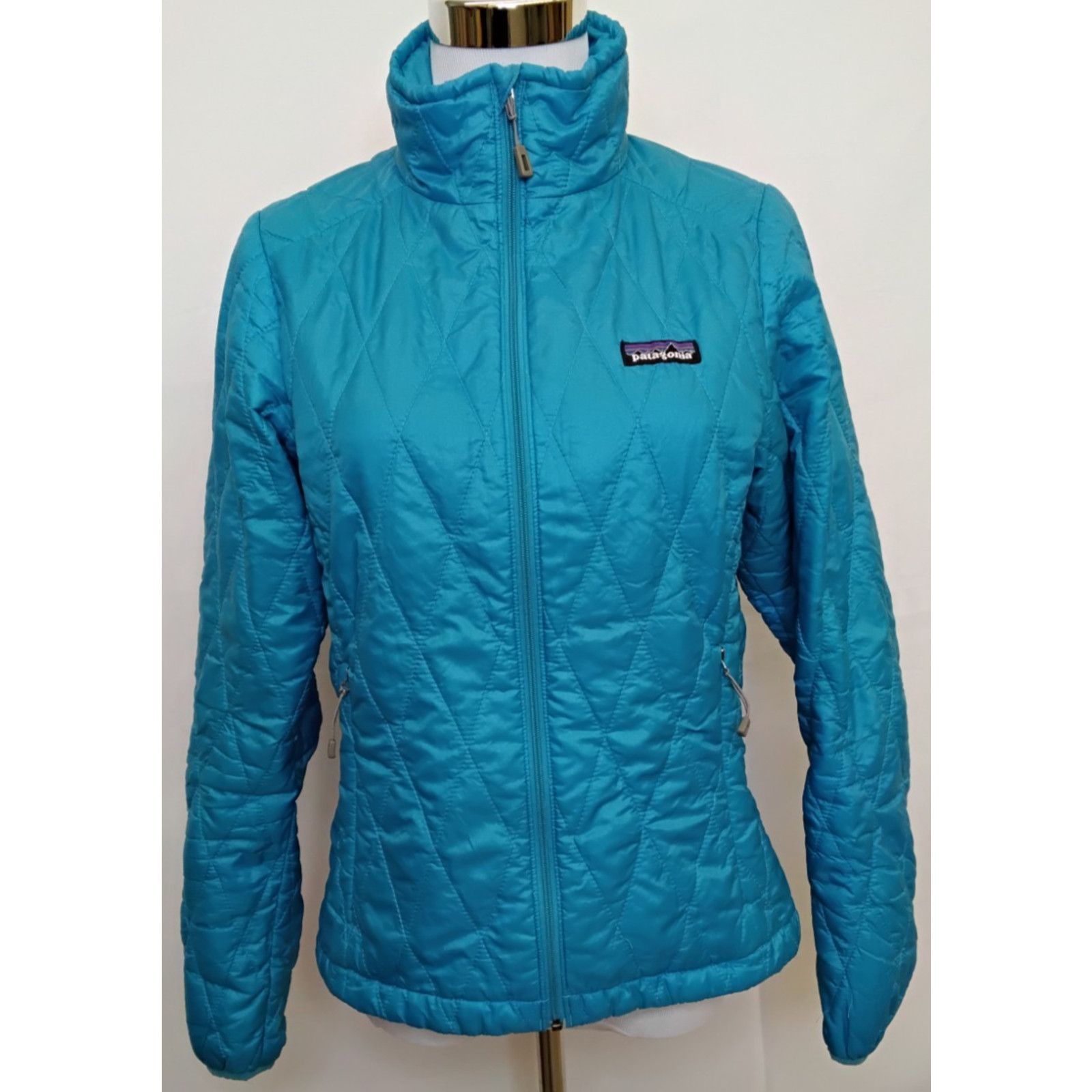 Patagonia Patagonia Quilted Puffer Jacket Women's XS Blue Nano Puff Size XS / US 0-2 / IT 36-38 - 2 Thumbnail