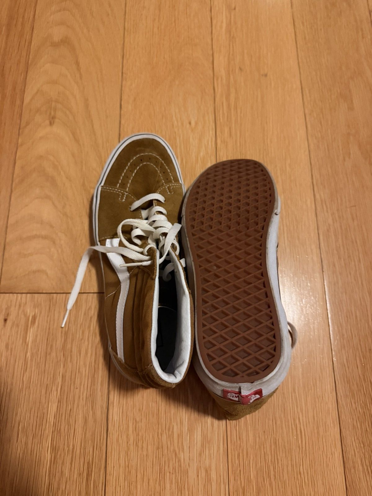 Vans Mustard high top leather VANS Size US 9.5 / EU 42-43 - 6 Thumbnail