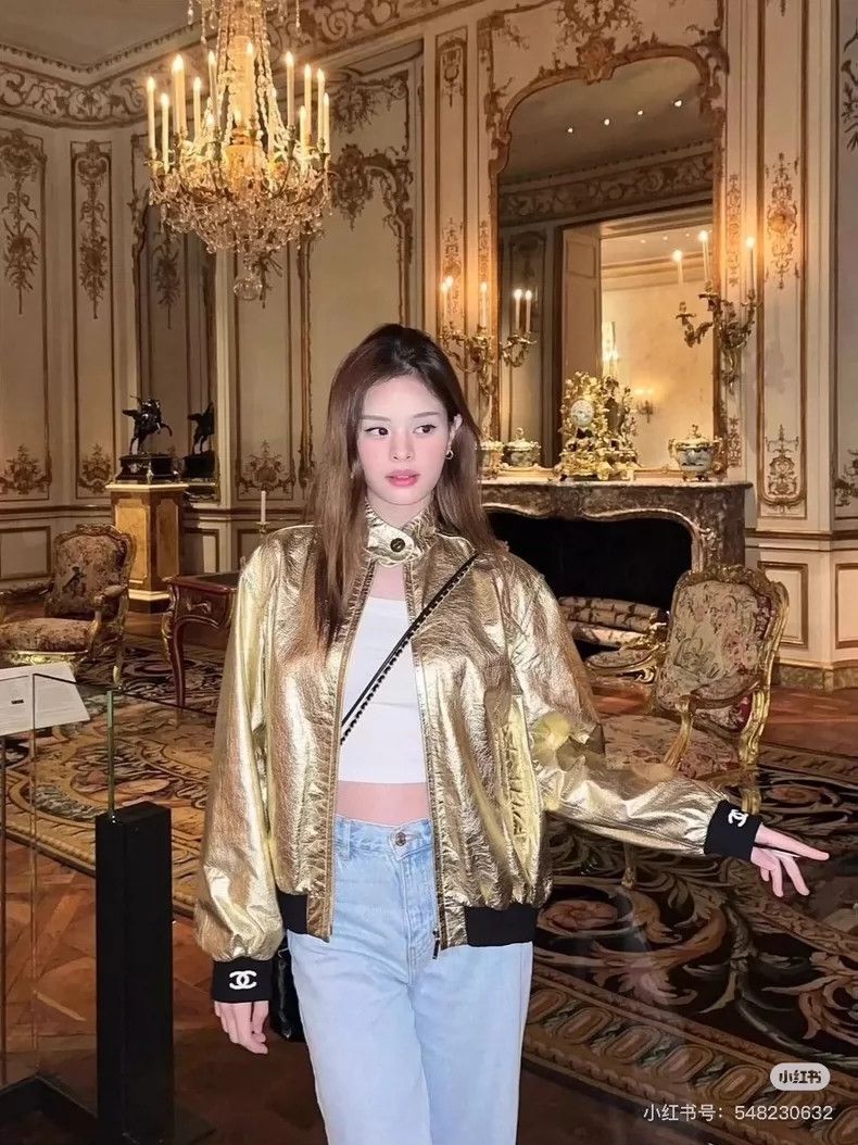 Chanel Chanel 23c early spring show gold leather jacket Size XS / US 0-2 / IT 36-38 - 8 Thumbnail
