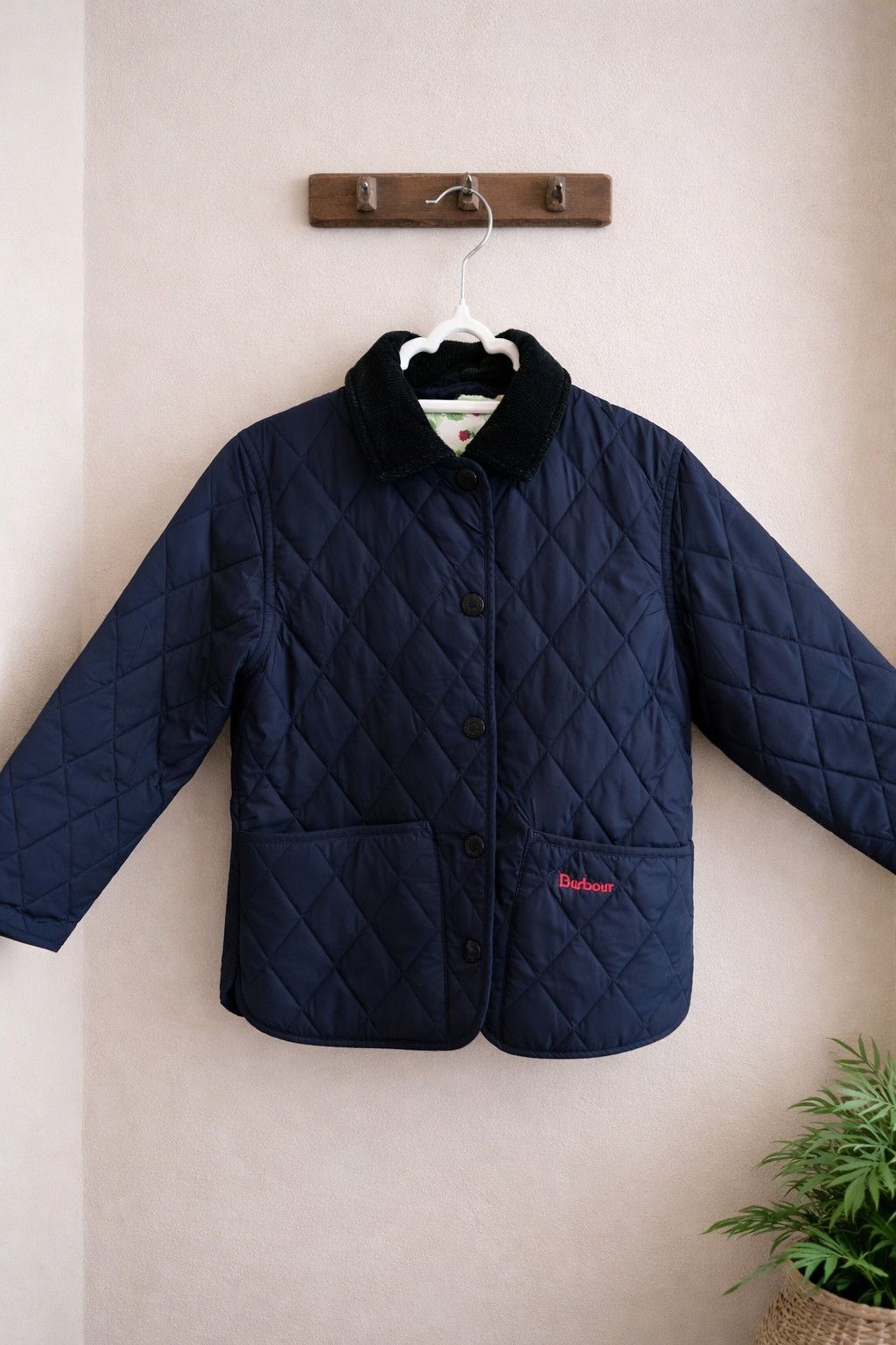 Liberty Barbour x Liberty Quilted Jacket Navy XXS 2–3Y Size XXS / US 00 / IT 34 - 1 Thumbnail
