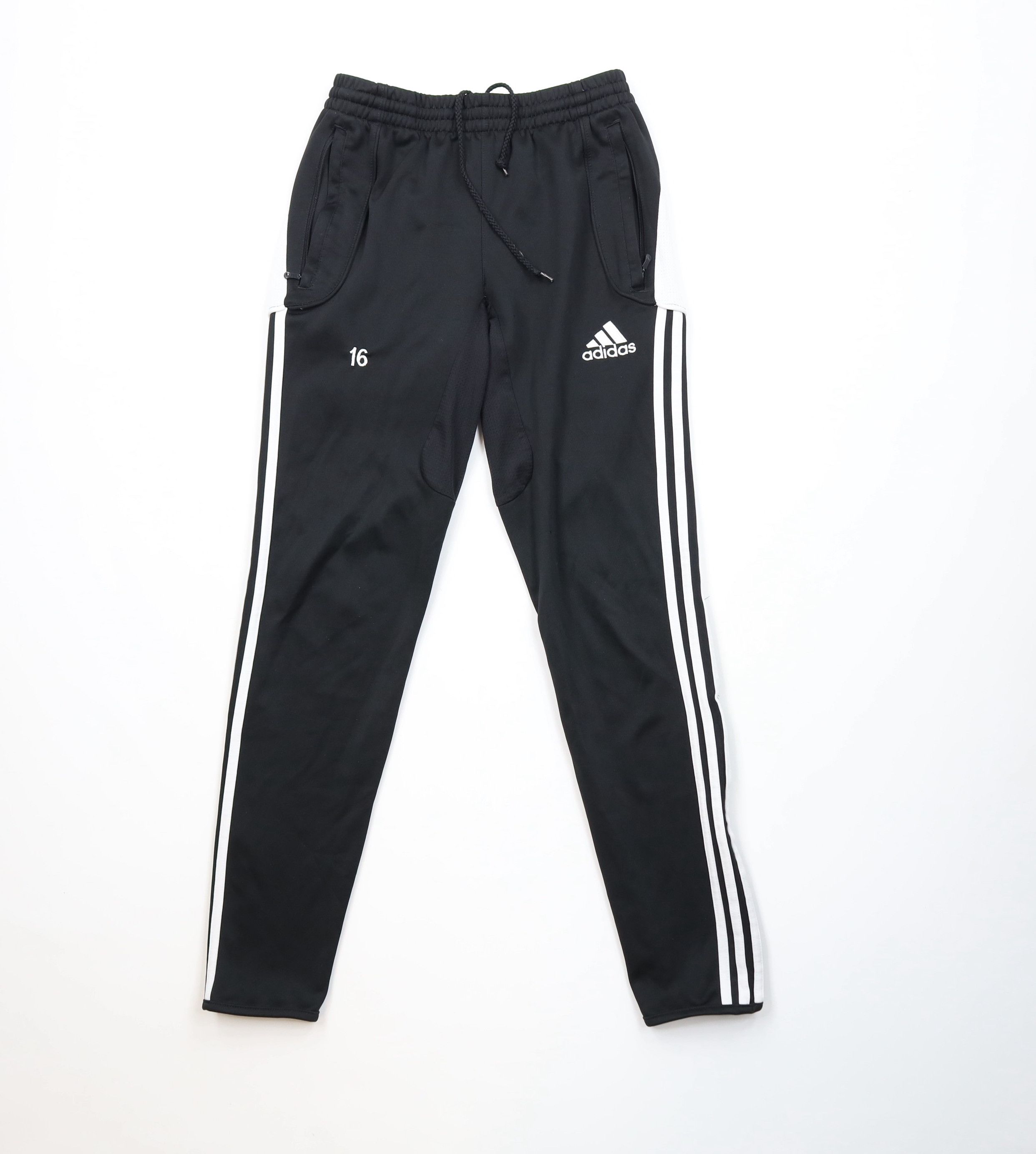 Adidas Vintage Y2K Adidas Striped Tapered Leg Soccer Warm Up Pants Size US 32 / EU 48 - 1 Thumbnail