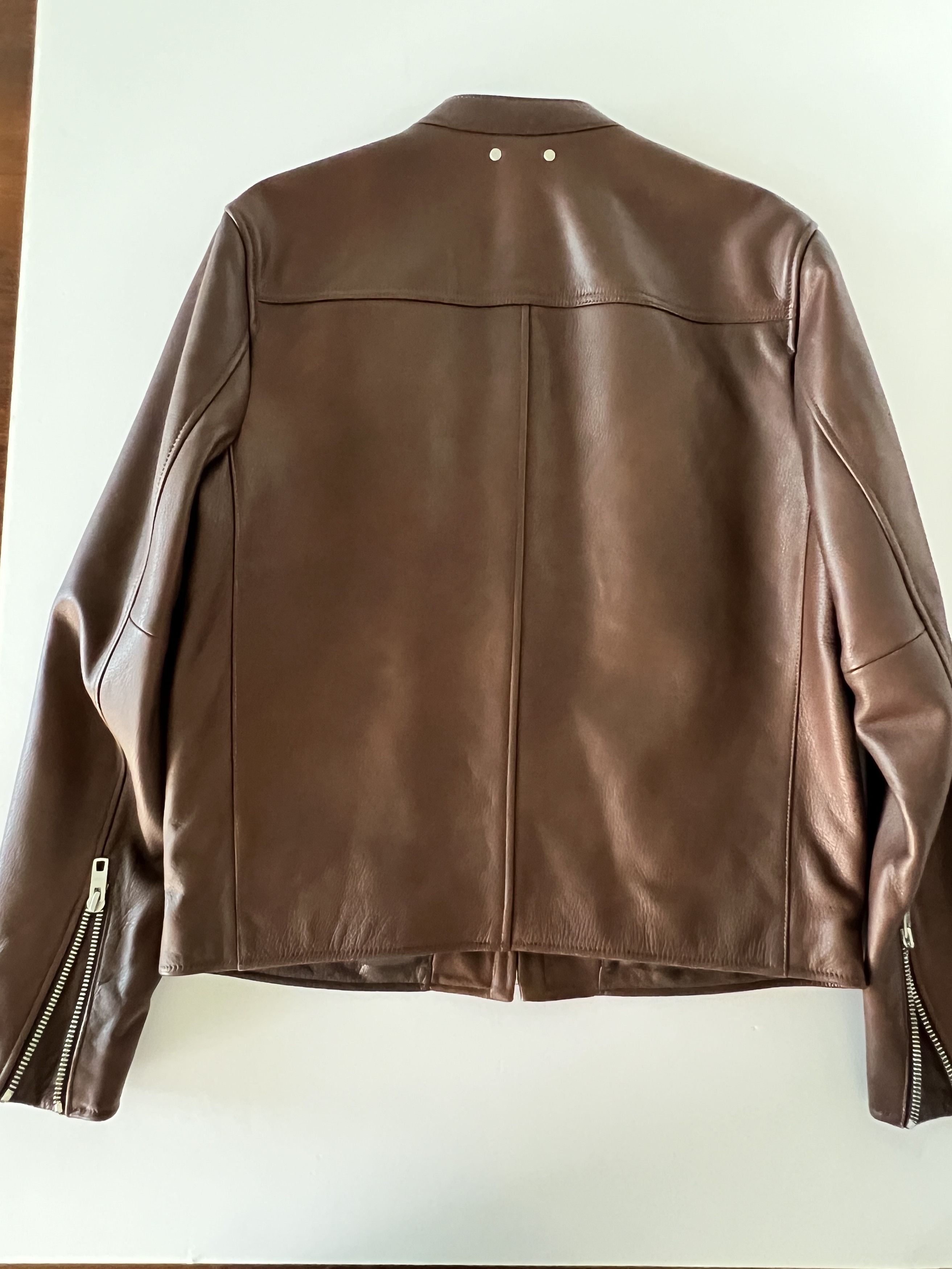 Coach Coach Brown Leather Moto Jacket – Men’s M – Like New Size US M / EU 48-50 / 2 - 3 Thumbnail