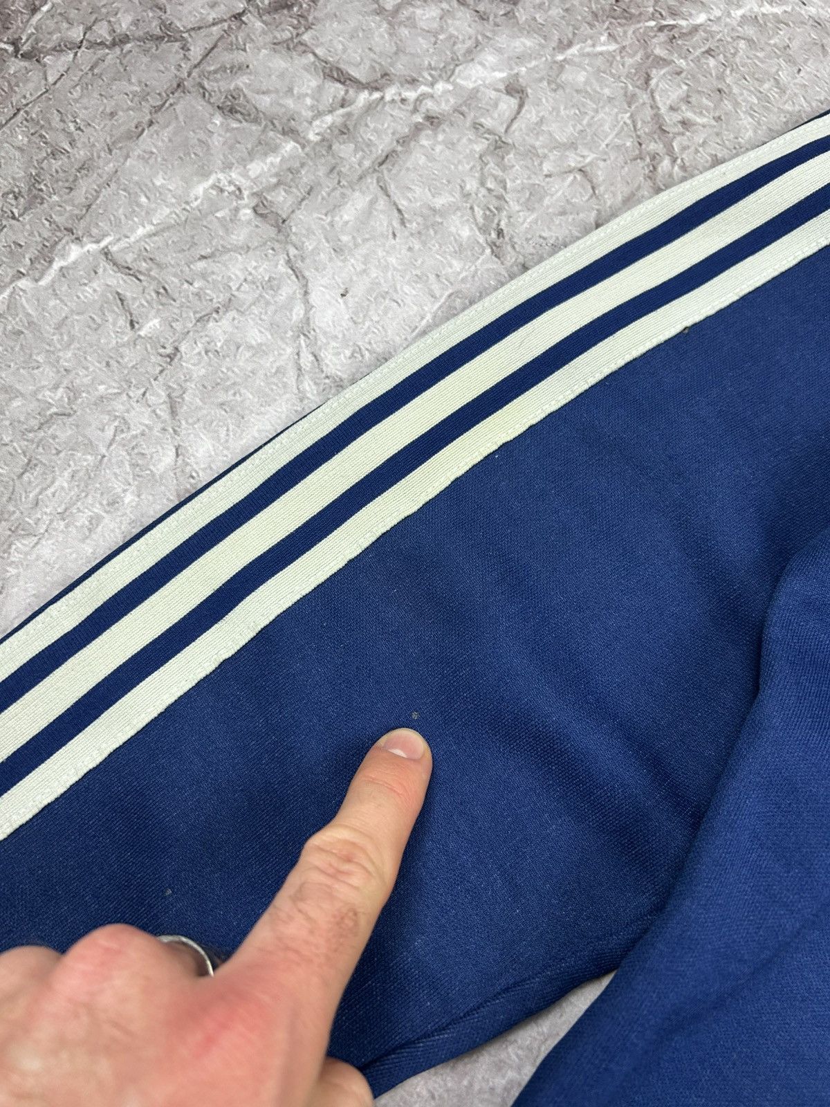 Adidas Adidas trefoil 1970s full striped zip-up track jacket Size US L / EU 52-54 / 3 - 6 Thumbnail
