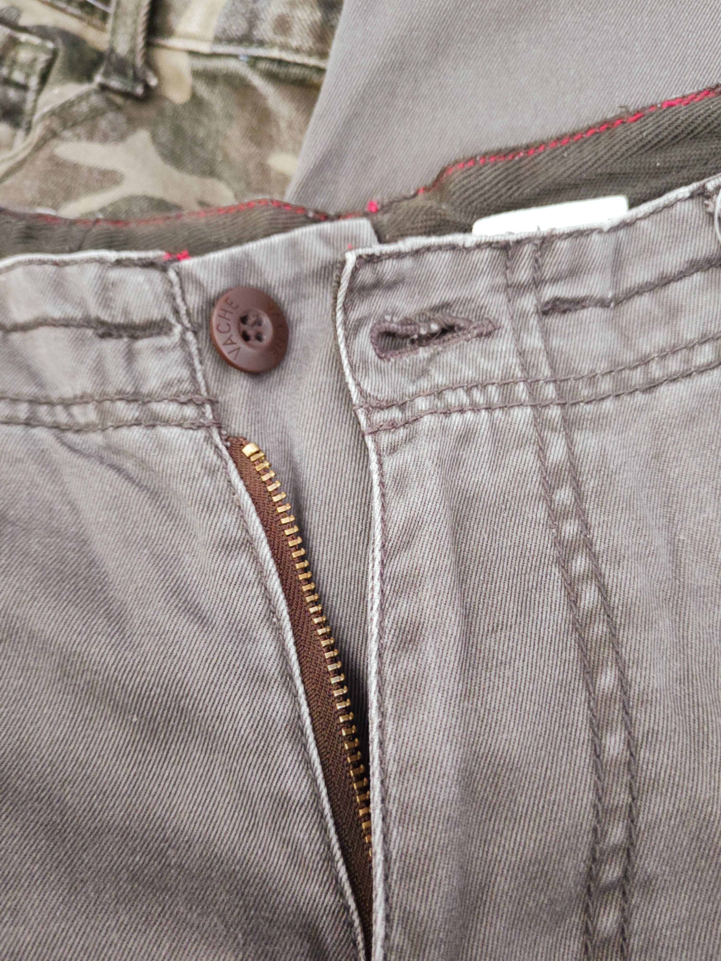 Japanese Brand Vache Gray Multipocket Tactical Cargo Pants #W113 Size US 31 - 16 Thumbnail