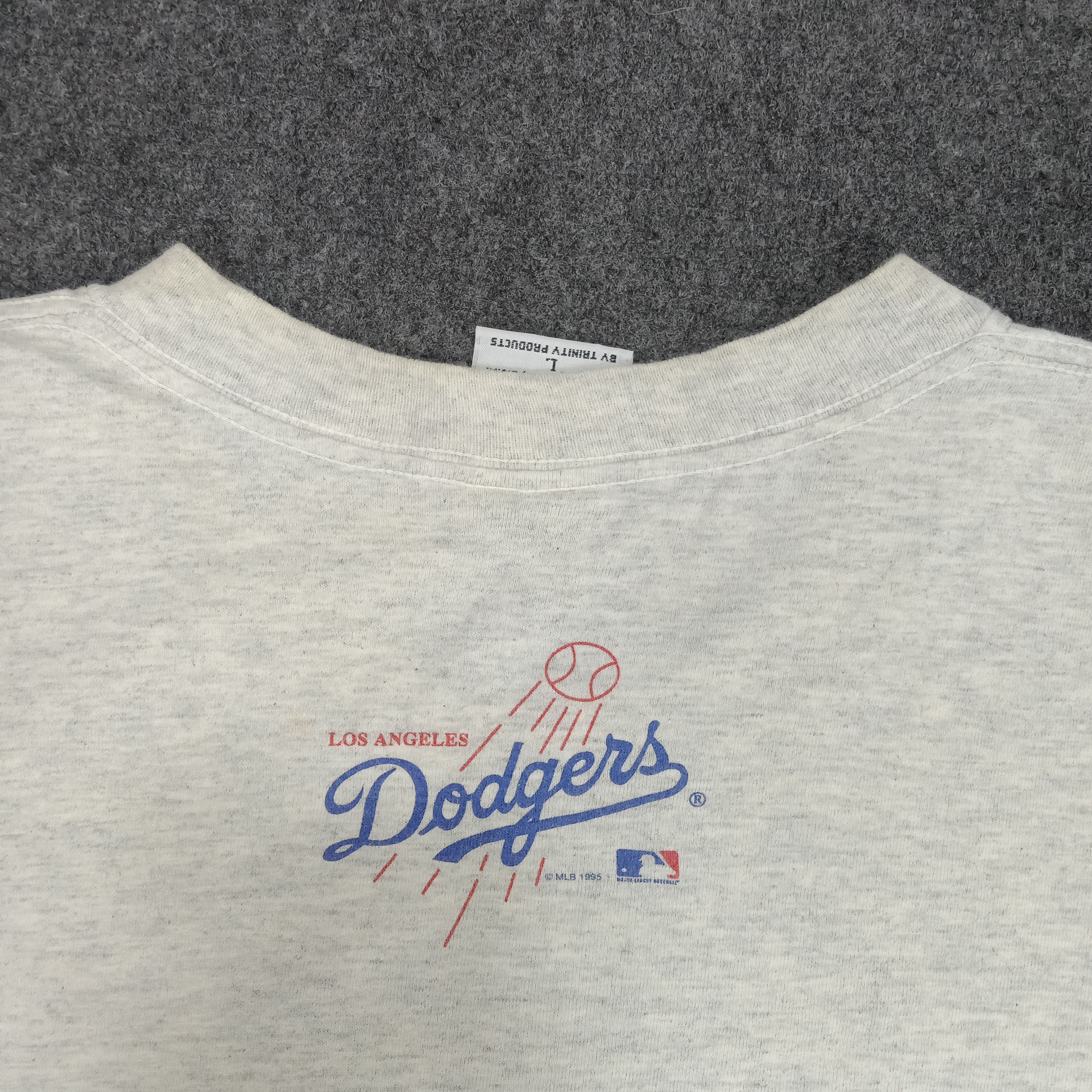 MLB × Vintage Hideo Nomo Los Angeles Dodgers MLB Team Tshirt Size US L / EU 52-54 / 3 - 7 Thumbnail