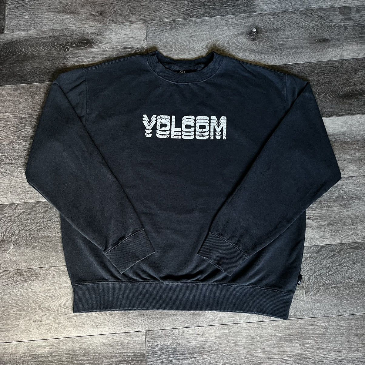 Volcom Vintage Volcom Stacked Logo Skater Logo Crewneck Sweatshirt Size US L / EU 52-54 / 3 - 1 Thumbnail