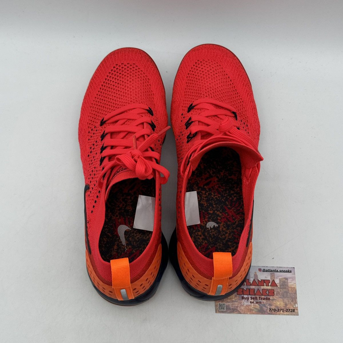 Nike Vapormax 2 orange red Spiderman Size US 11 / EU 44 - 6 Thumbnail