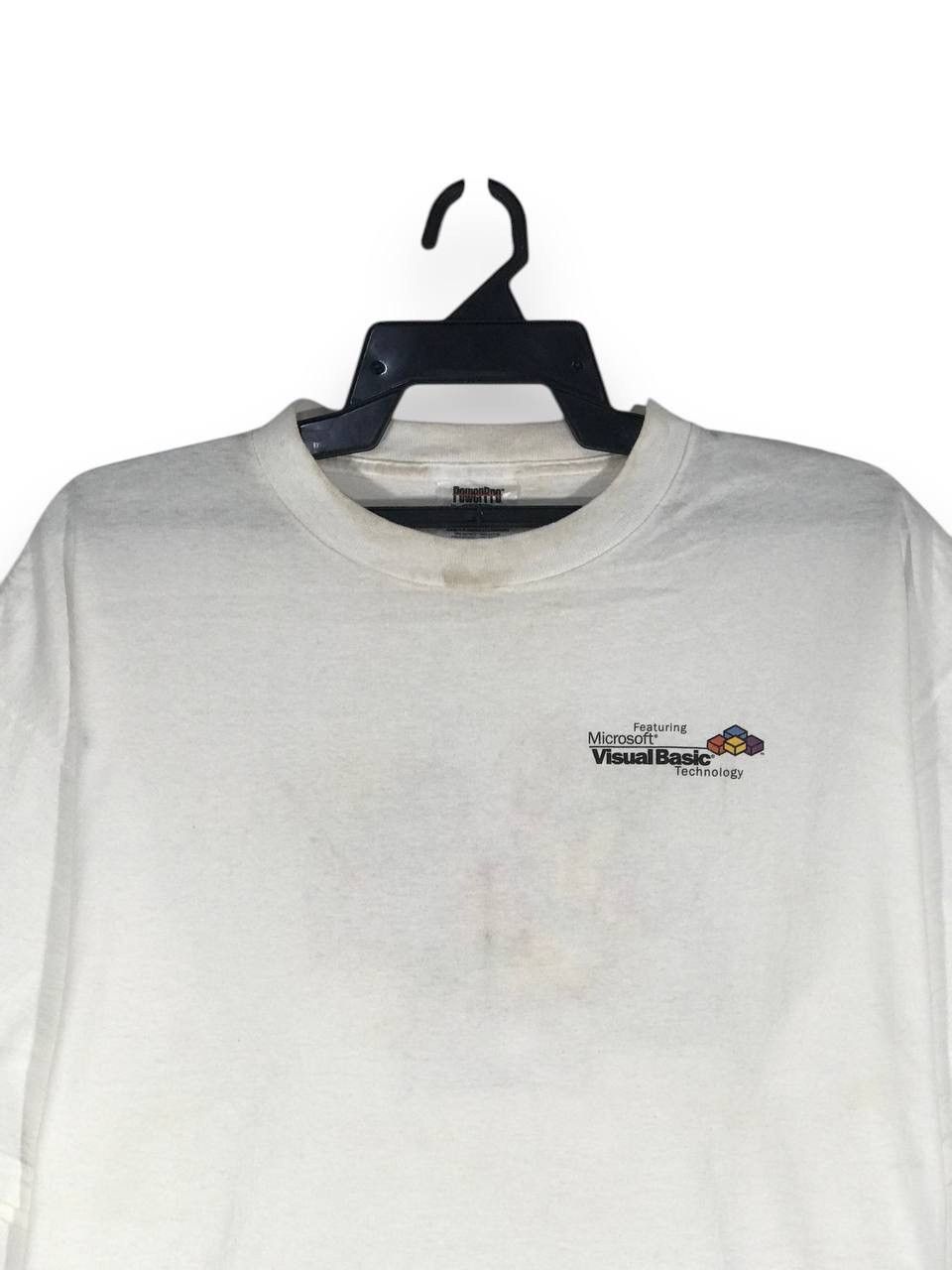 Microsoft × Vintage vintage Microsoft visual basic technology computer software Size US XL / EU 56 / 4 - 2 Thumbnail