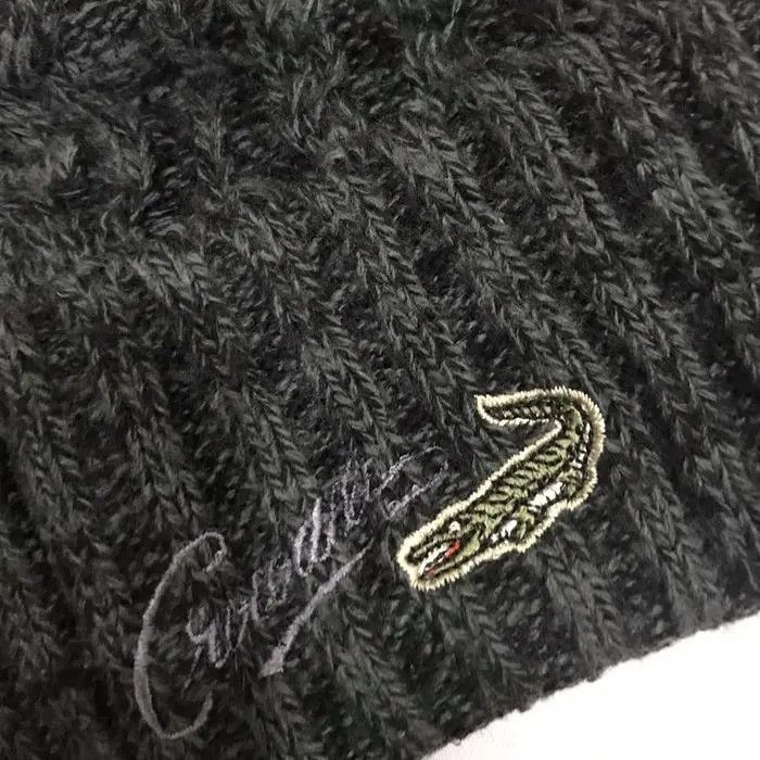Japanese Brand × Vintage Crocodile Small Logo Beanie Hat Size ONE SIZE - 5 Thumbnail